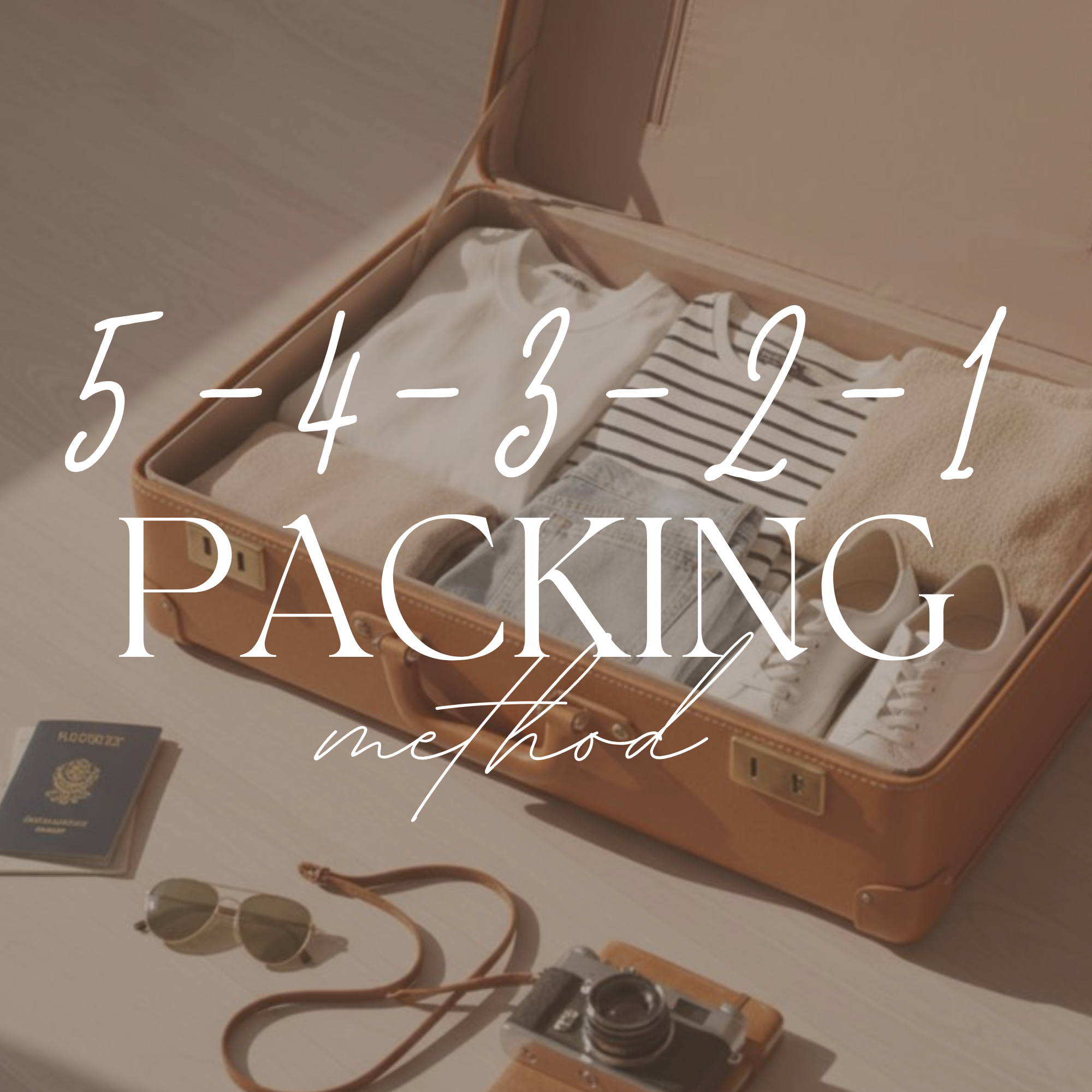 5-4-3-2-1 Packing Method