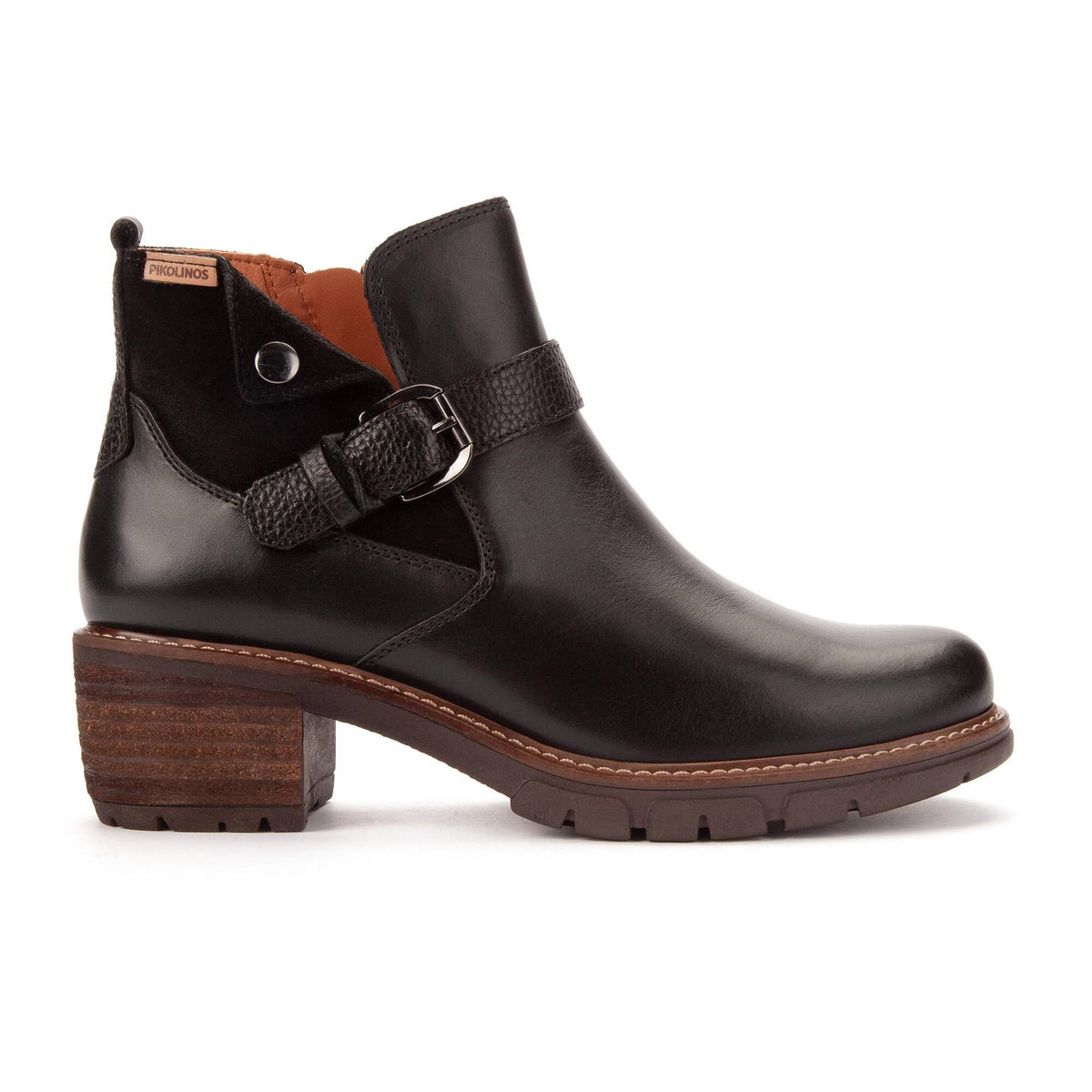 Pikolinos San Sebastian Lace-Up Boot in Black