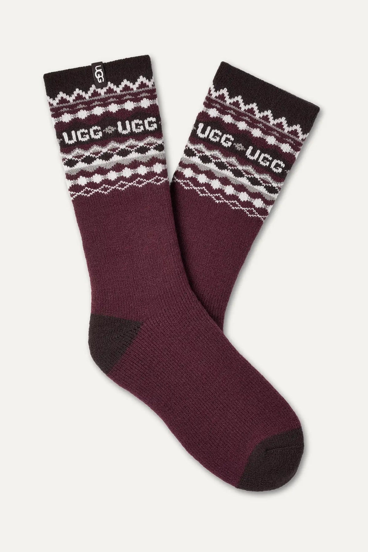 Keavy Cozy Crew - Uggisle Wild Grape Multi