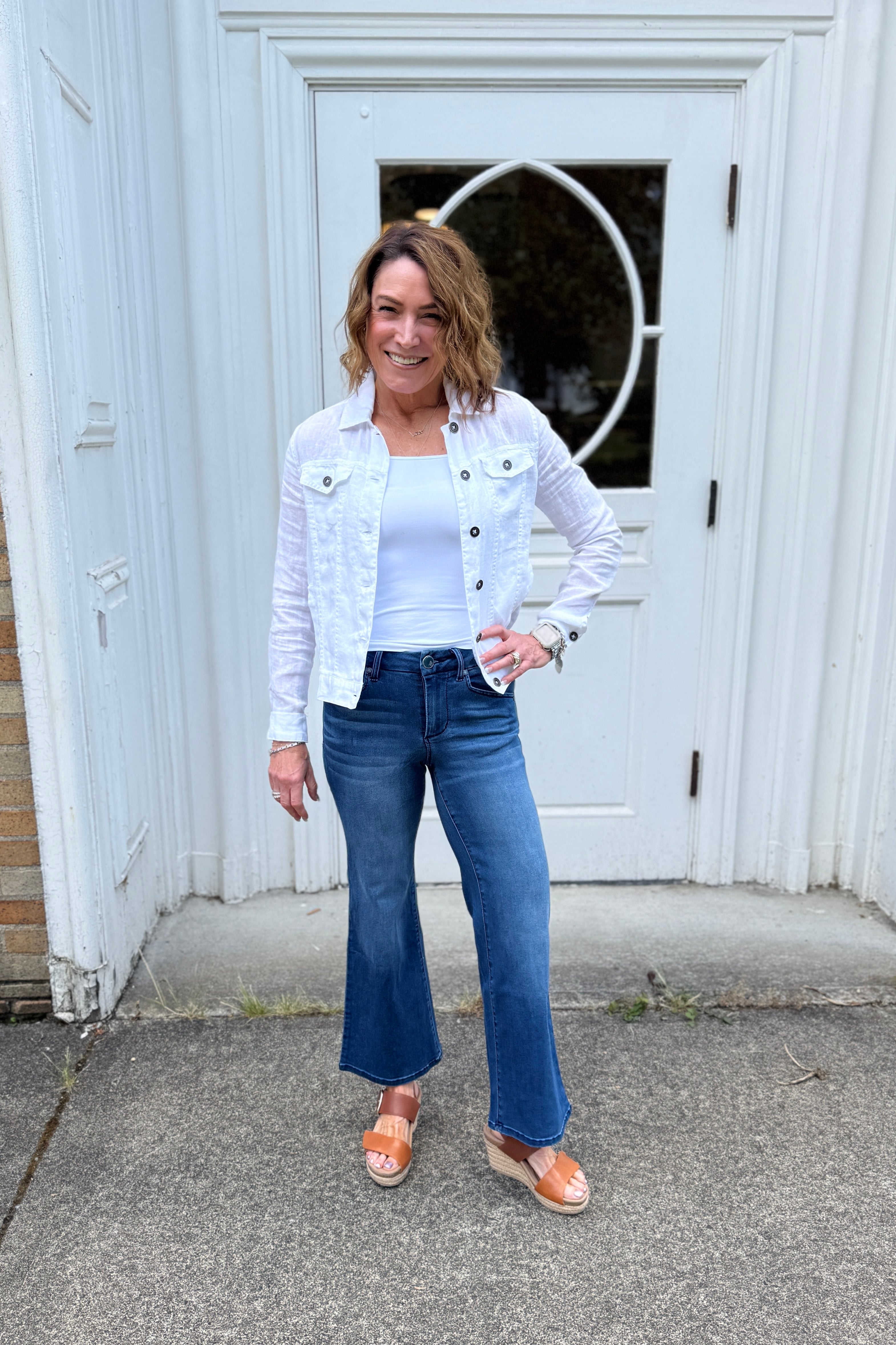 28" Better Butter Slim Wide Jean Petite