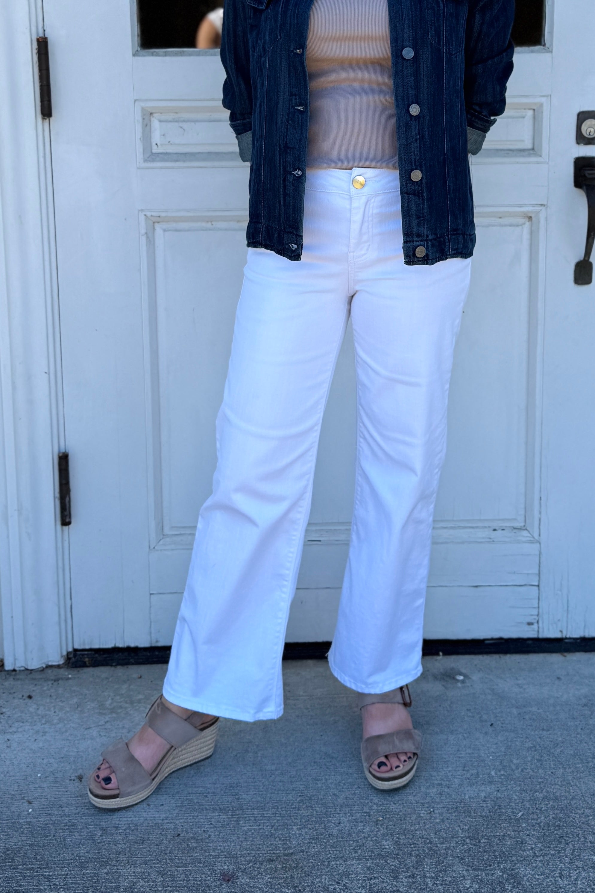 28" Slim Wide Jean Petite