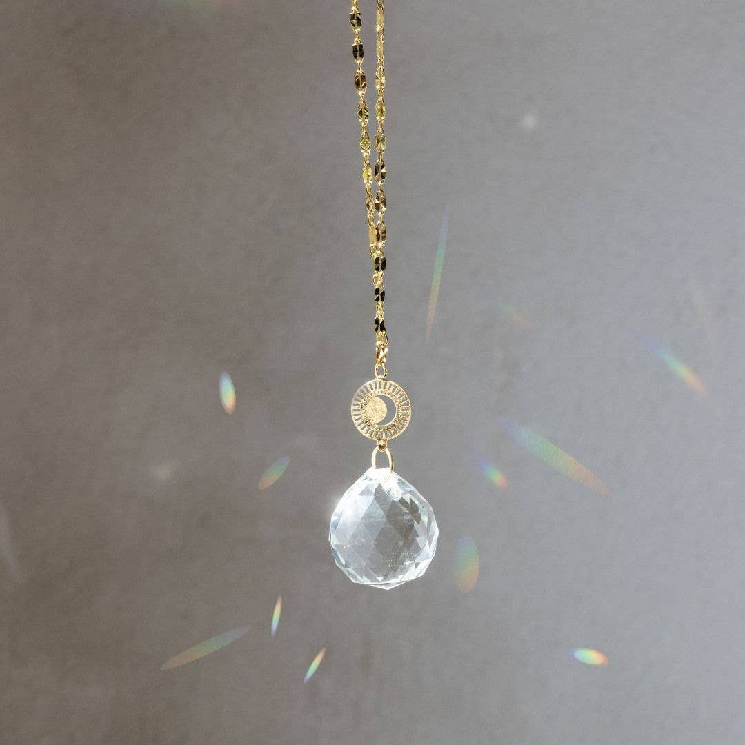 Pocket Suncatcher - Radiating Moon