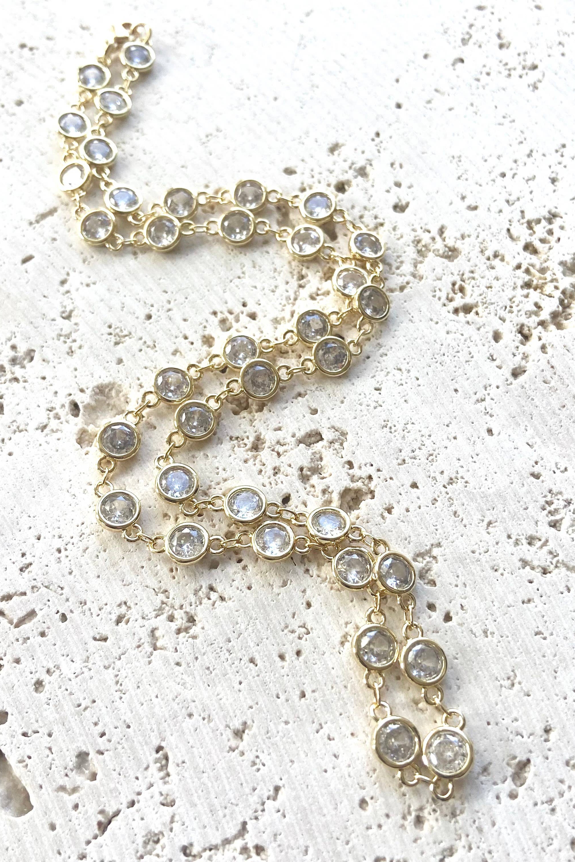 Crystal Layering Necklace