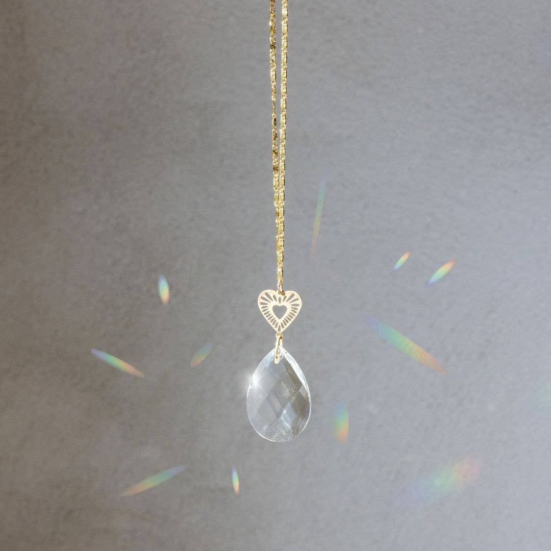 Pocket Suncatcher - Radiating Heart