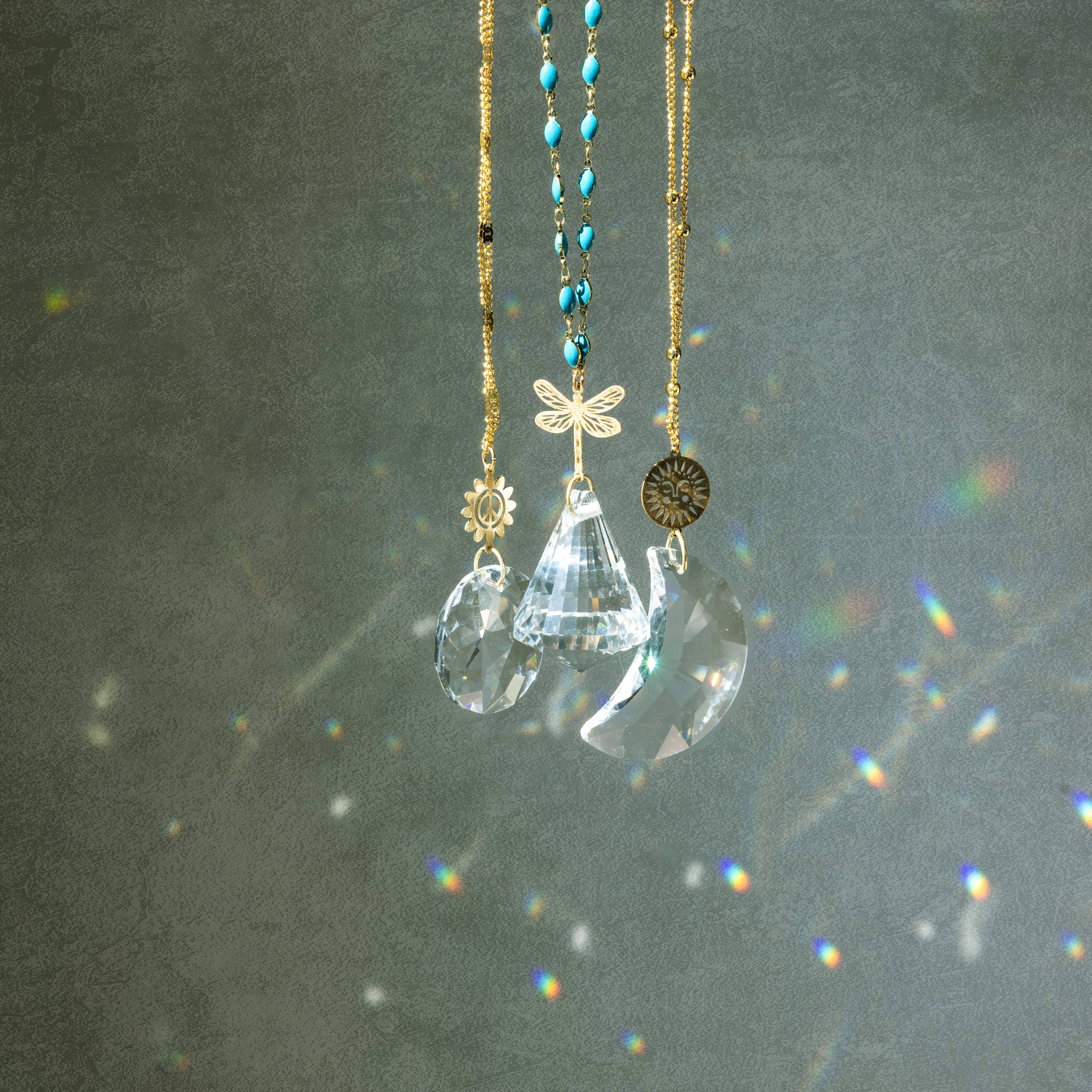 Pocket Suncatcher - Radiating Heart