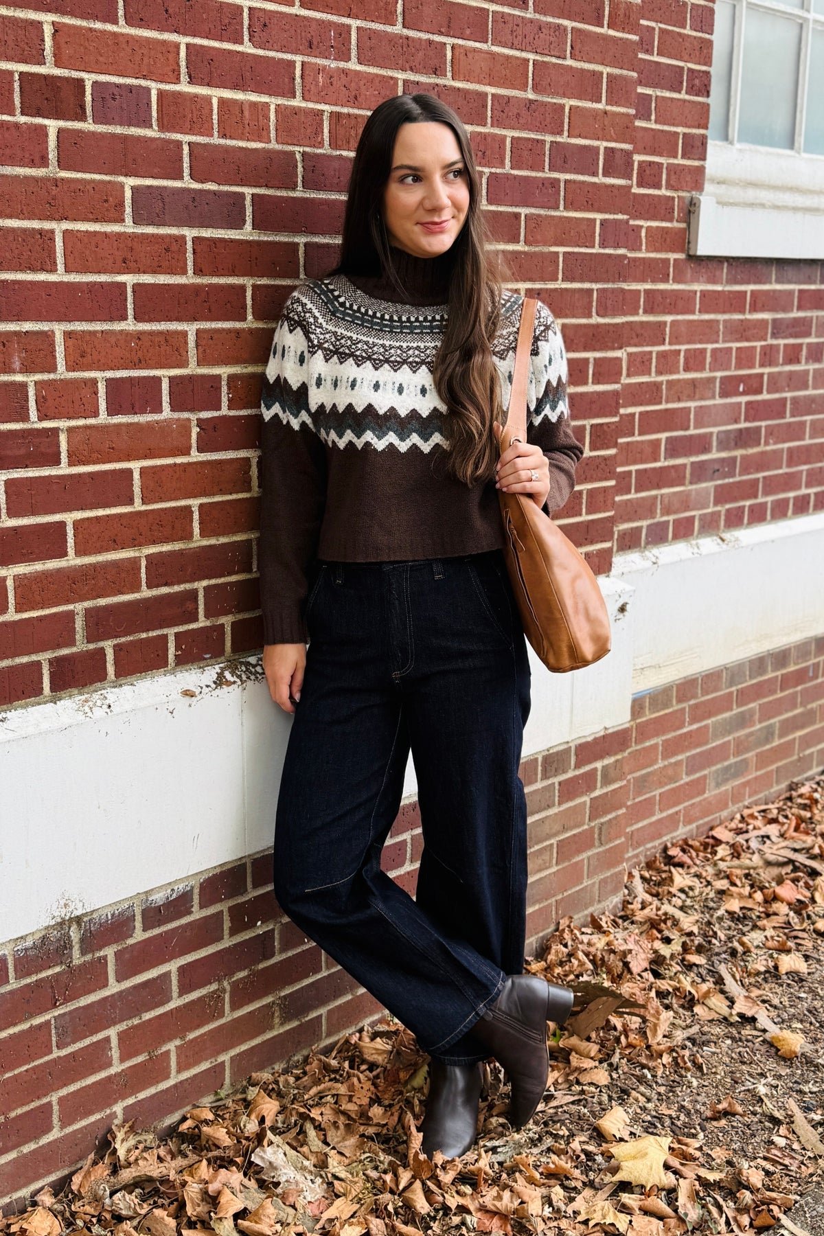 Cinnamon Turtleneck Sweater