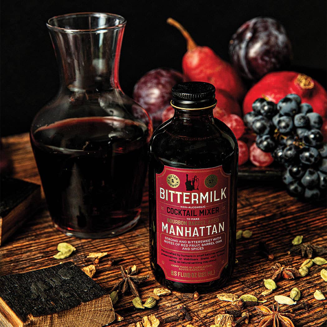 Bourbon Barrel Aged Manhattan Cocktail Mixer | Bittermilk Bottling Co. - view 3