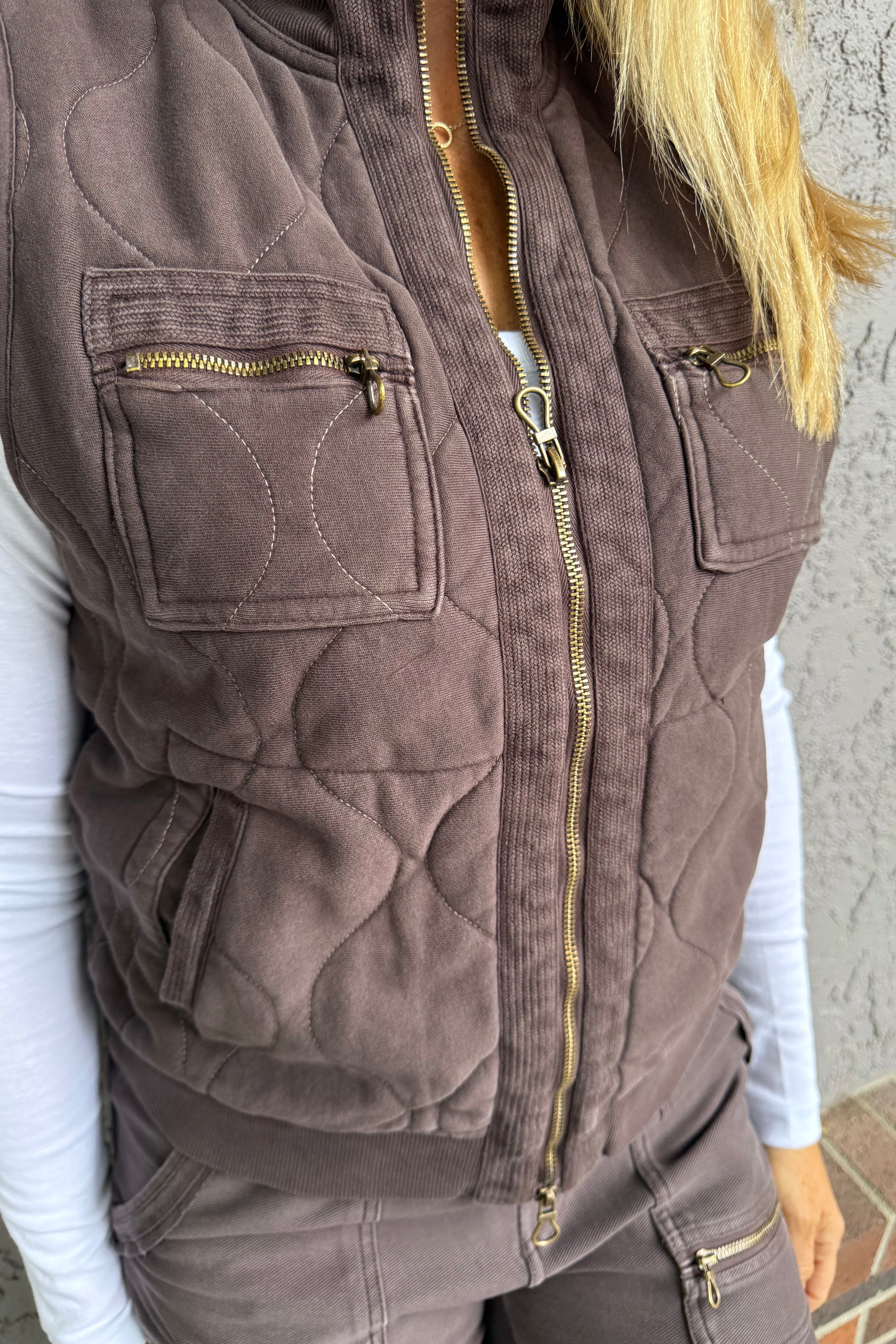 Aeric Quilted Vest