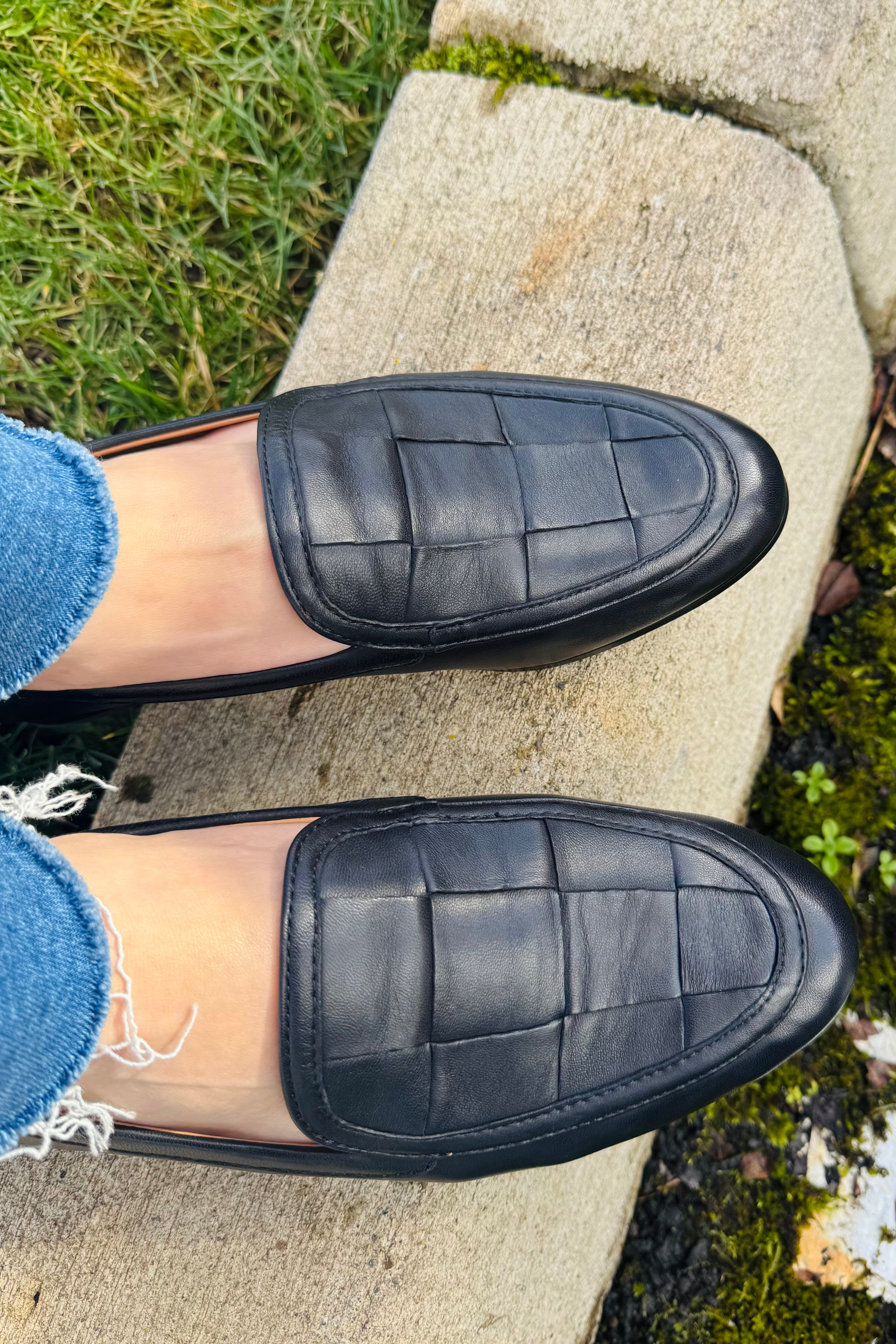 These loafers are comfy and easy to wear all day. Soft glove leather, cushioned footbed, and a flexible lining make them feel super easy on your feet. The low stacked heel gives just a little lift, and the textured sole keeps you steady. Perfect for work, running errands, or just looking put-together without trying too hard.