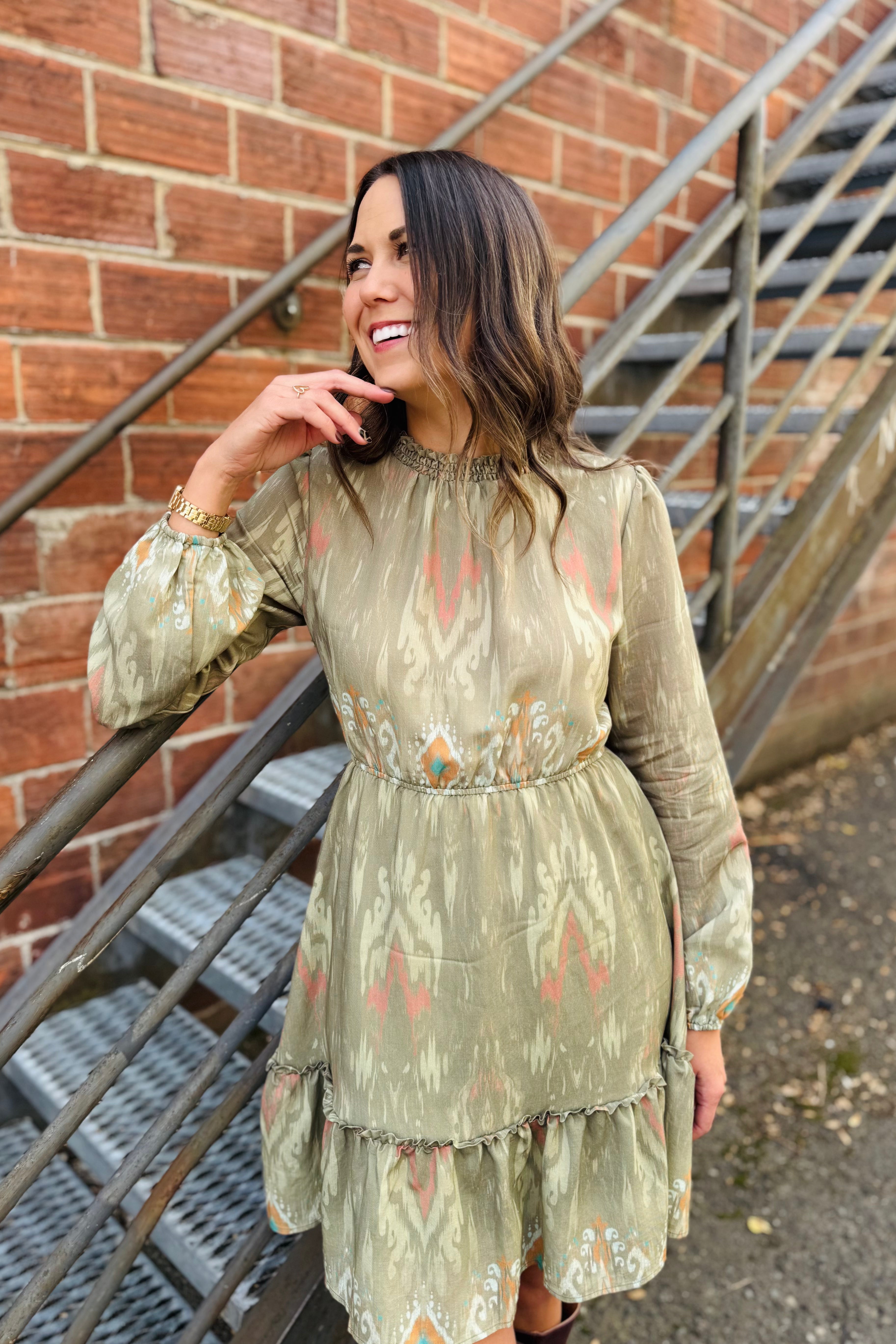 All The Trim Dress