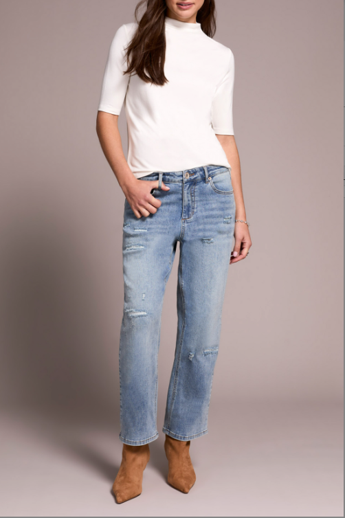 Audrey Super Straight Flood Jeans