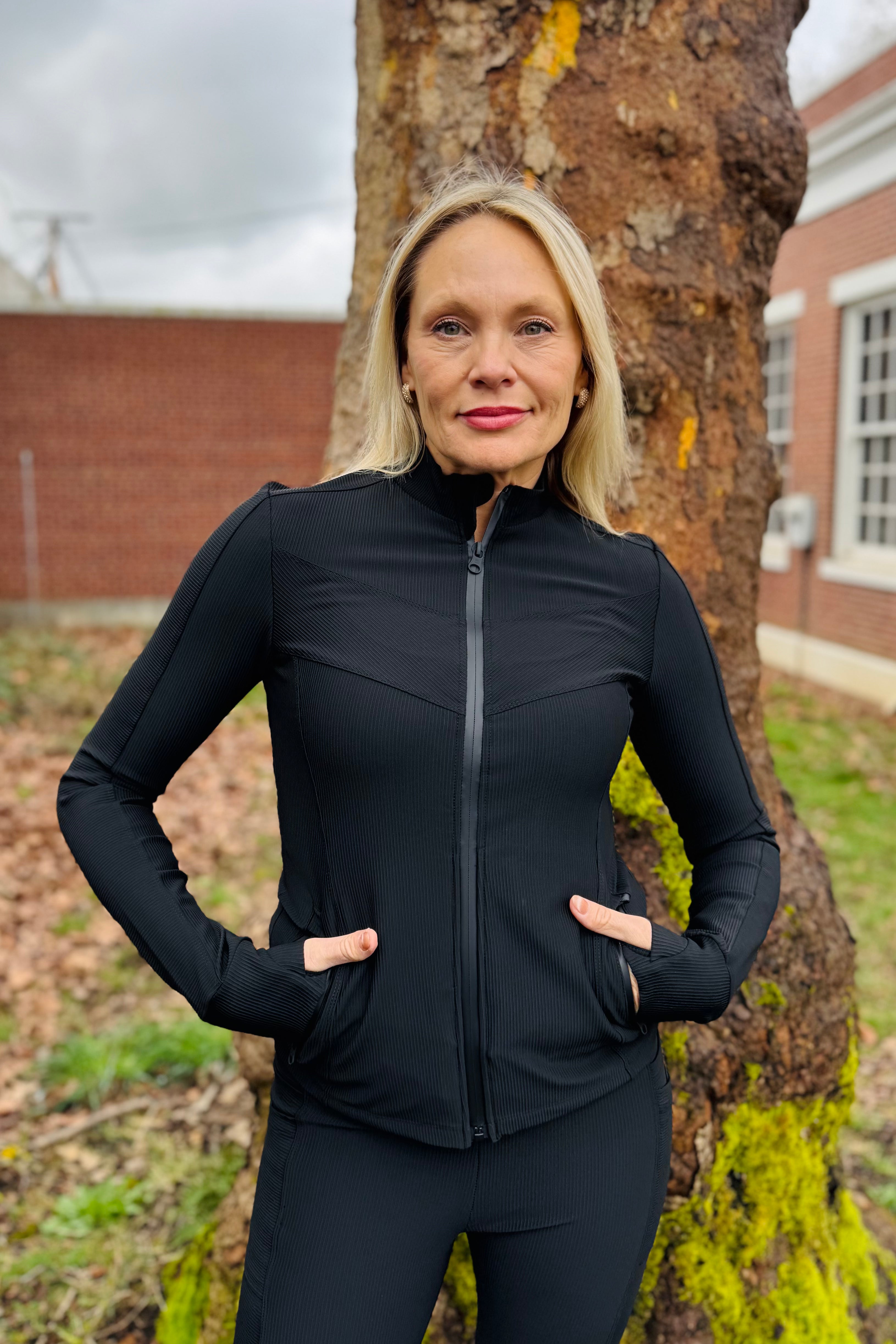 Directional Fitted Jacket