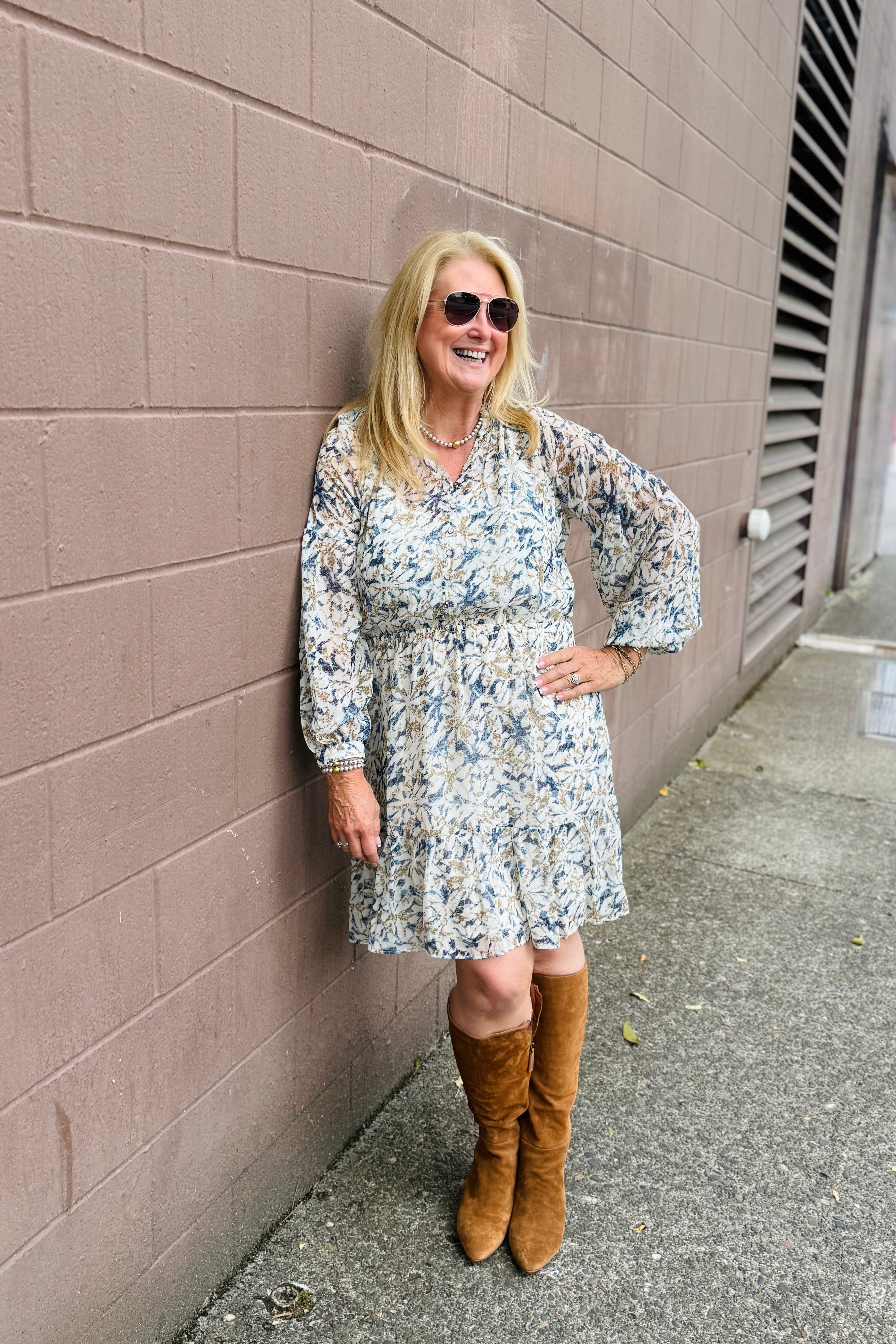 Bloomsbury Chiffon Dress