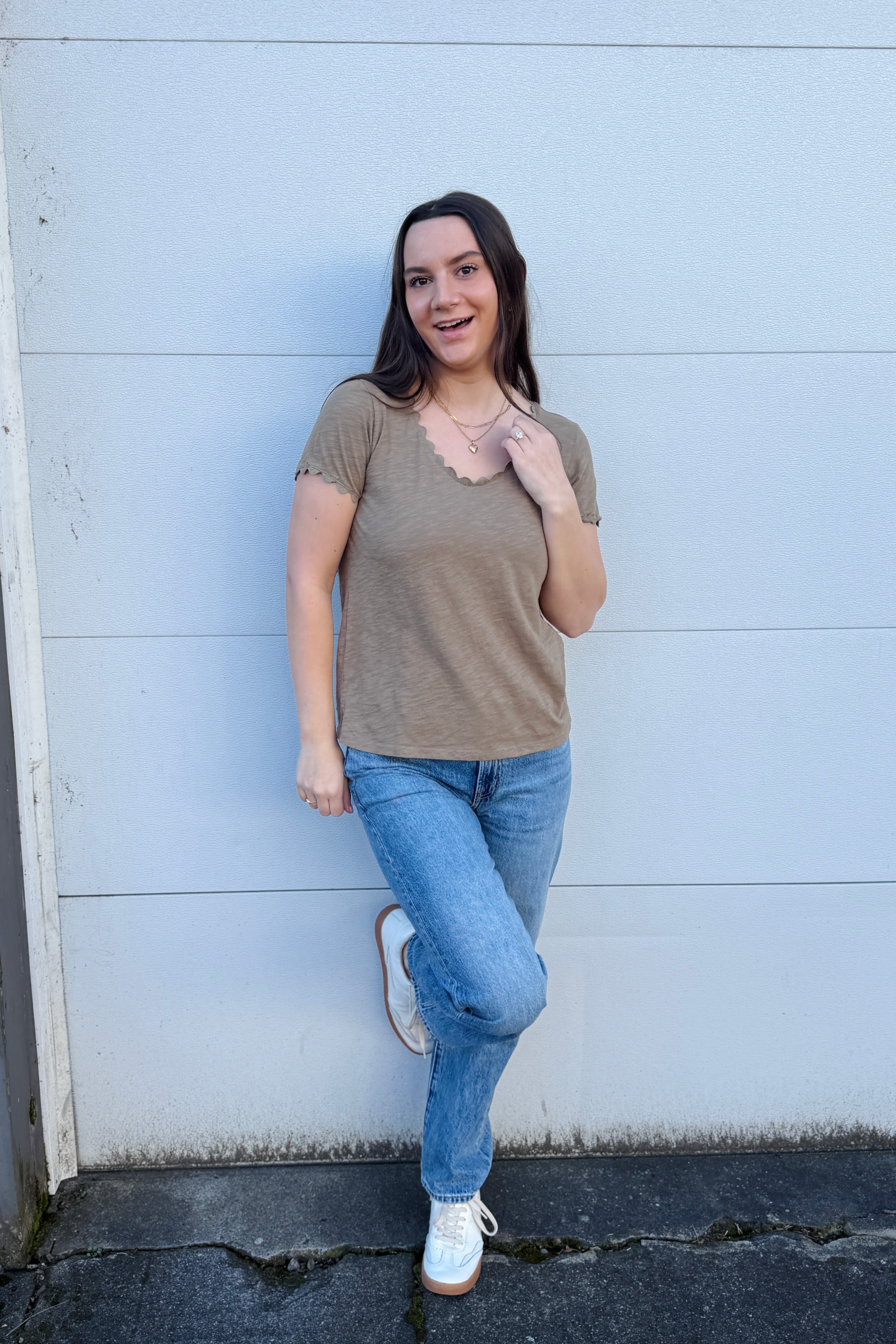 Ric-Rac Tee-Light Olive