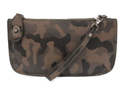 Camo Mini Crossbody Wristlet