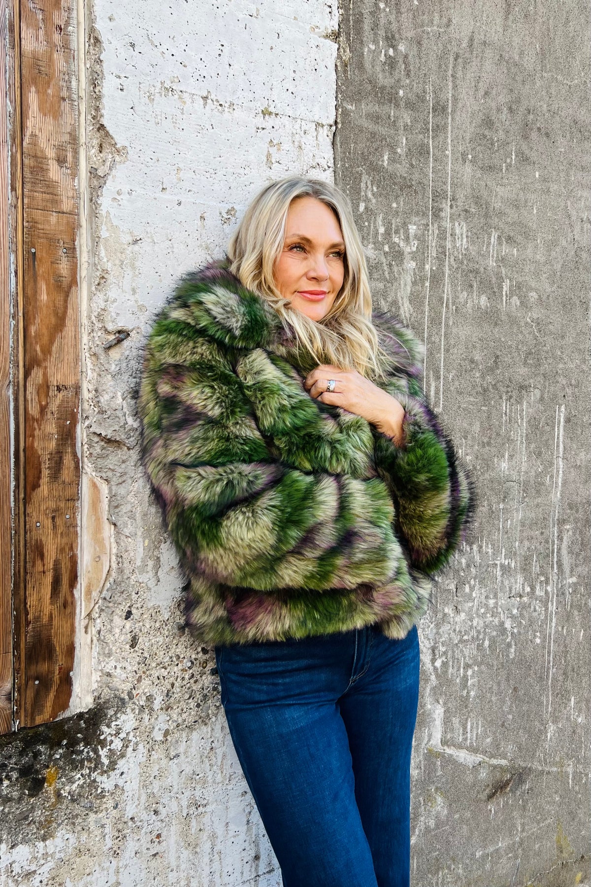Camomille Faux Fur Coat