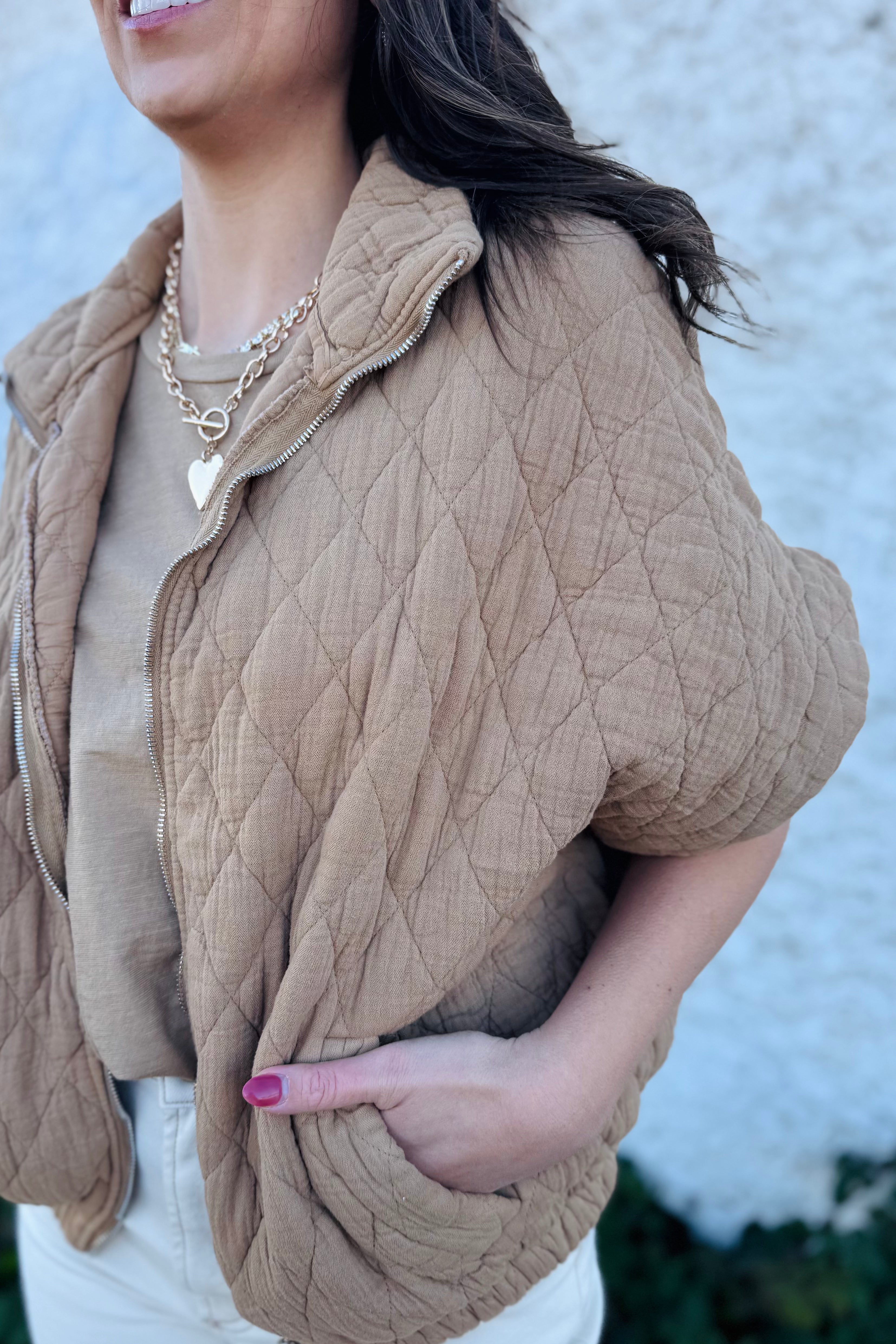 Charlston Quilted Bomber