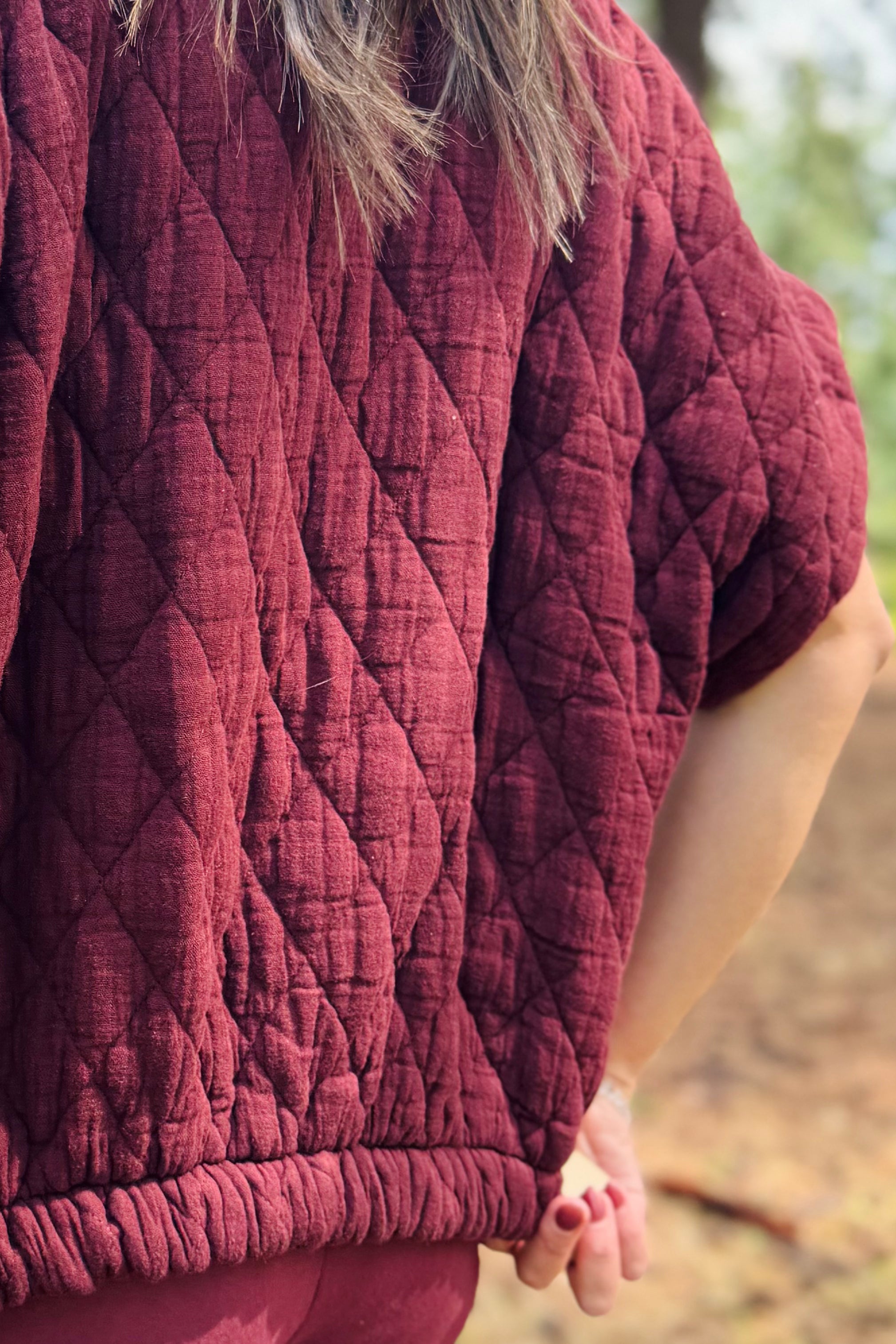 Charlston Quilted Bomber