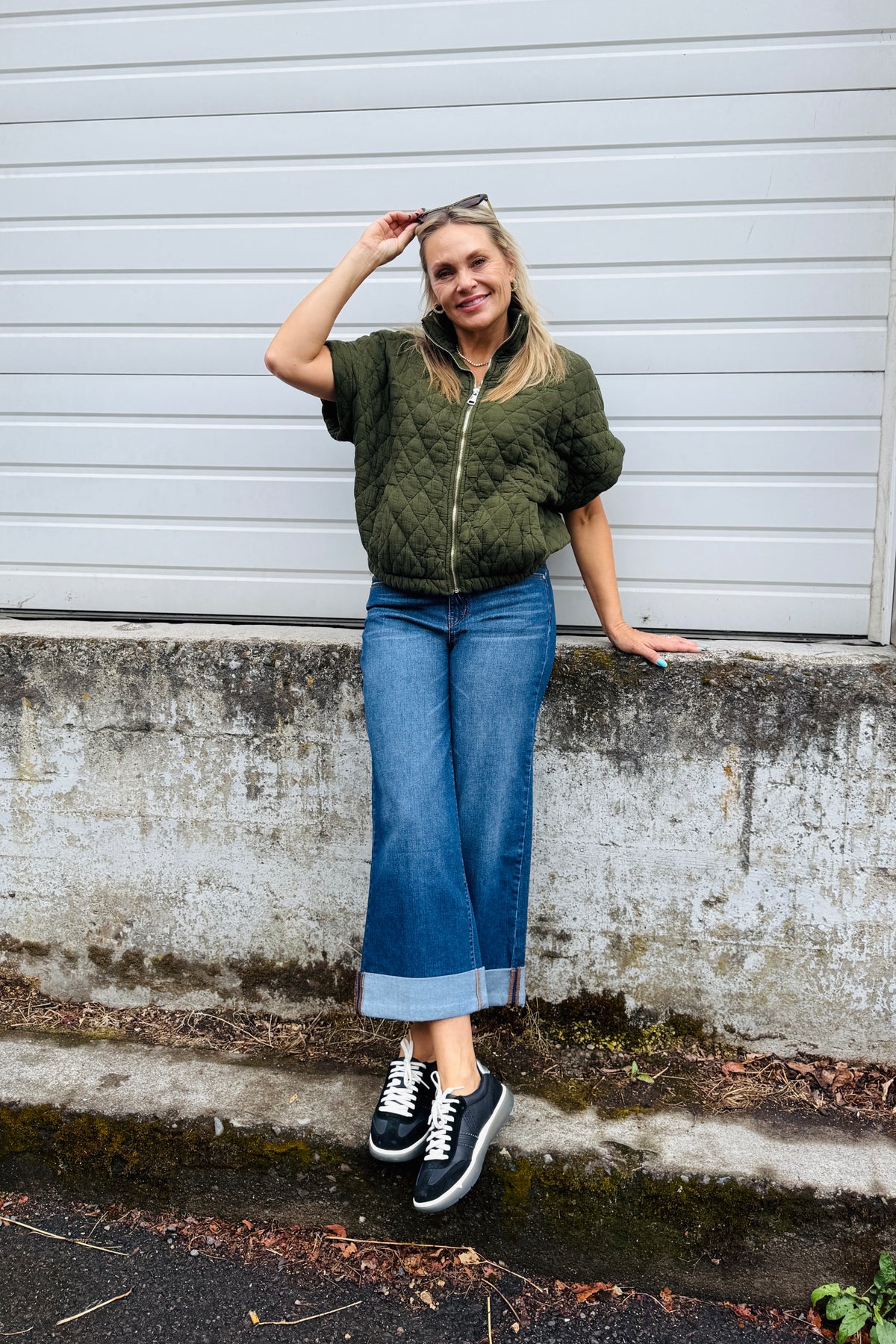 Charlston Quilted Bomber