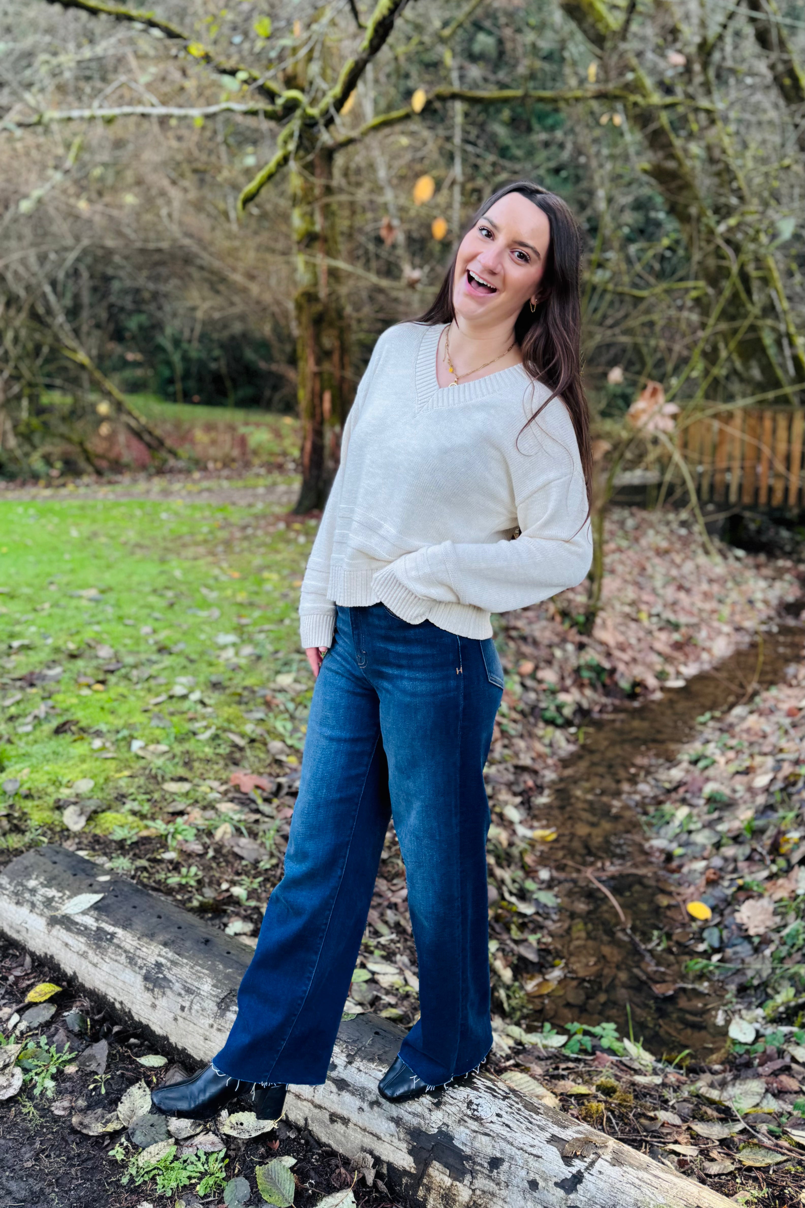 Classic V-Neck Sweater