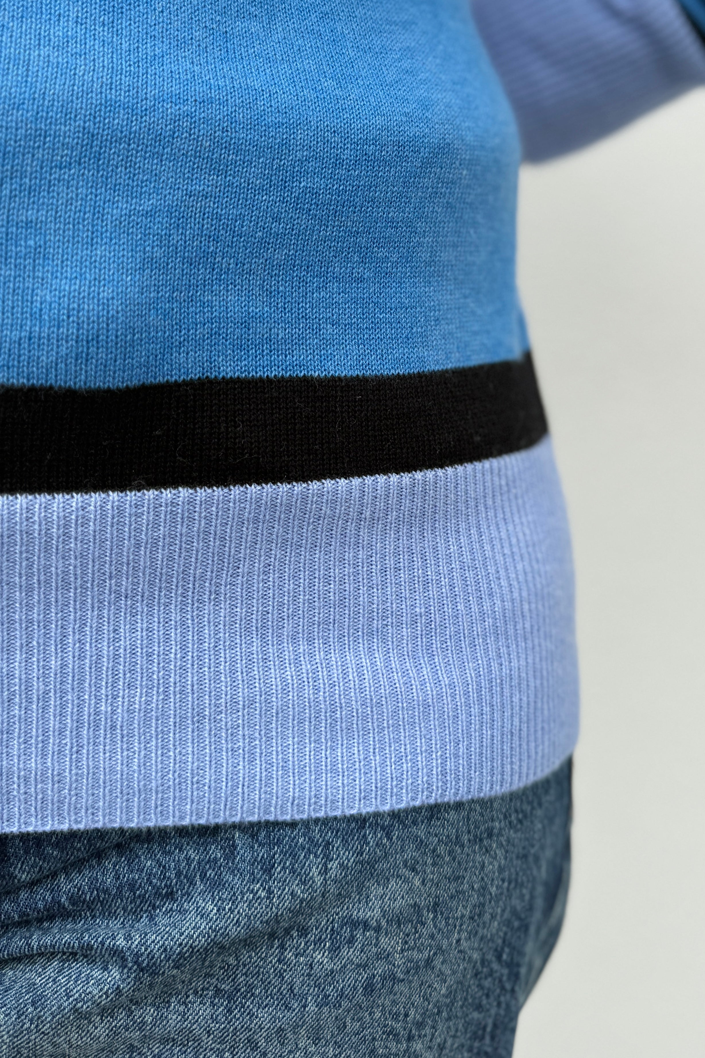 Color Block Crew Sweater