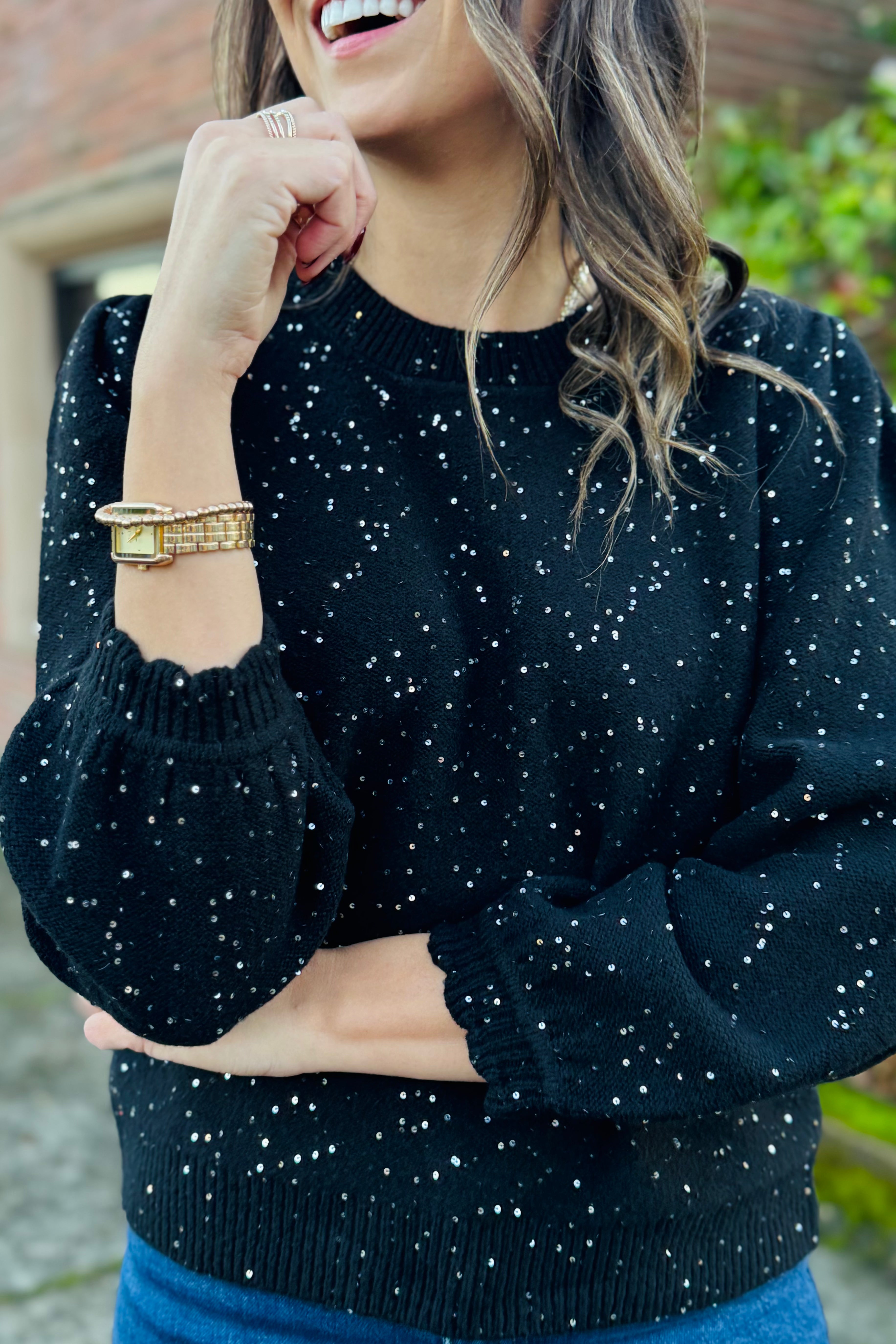 Deanna Femme Sleeve Sweater