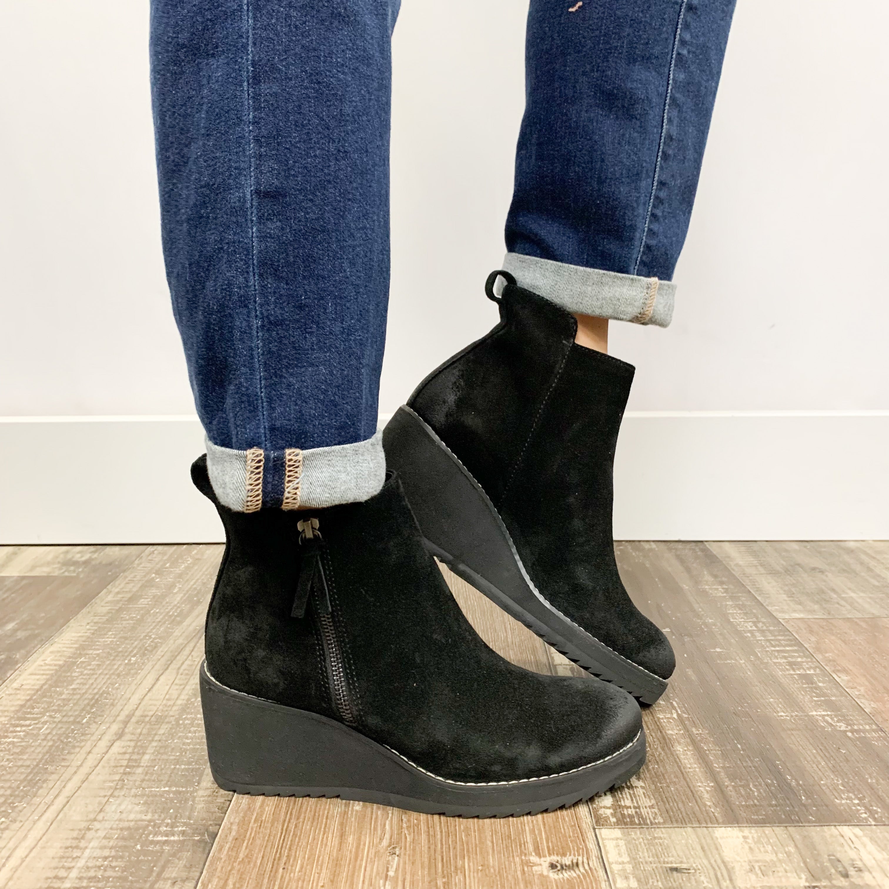 Emeline Wedge Bootie