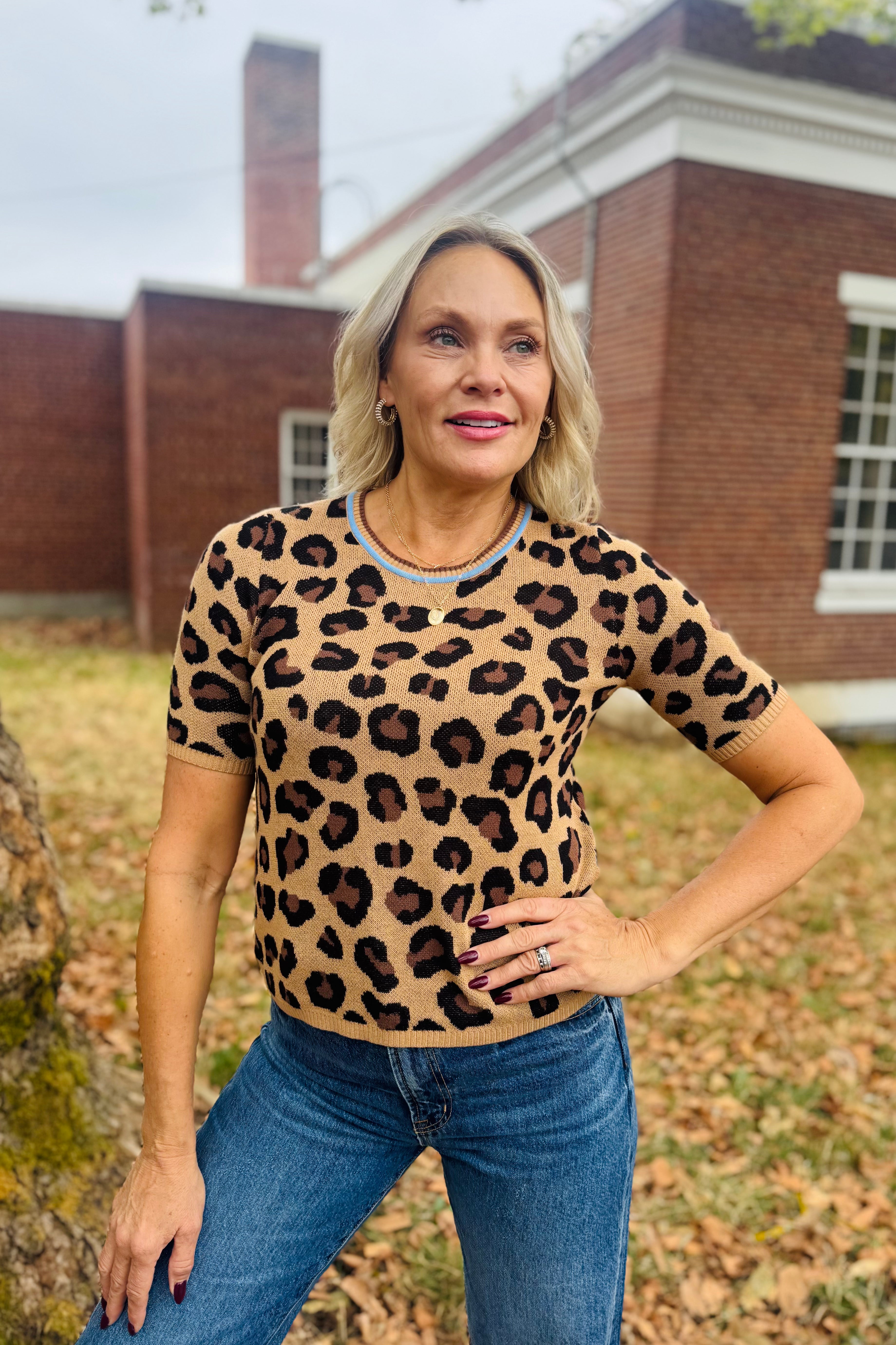 Elbow Crew Sweater