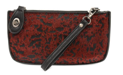Faux Fur Mini Crossbody Wristlet