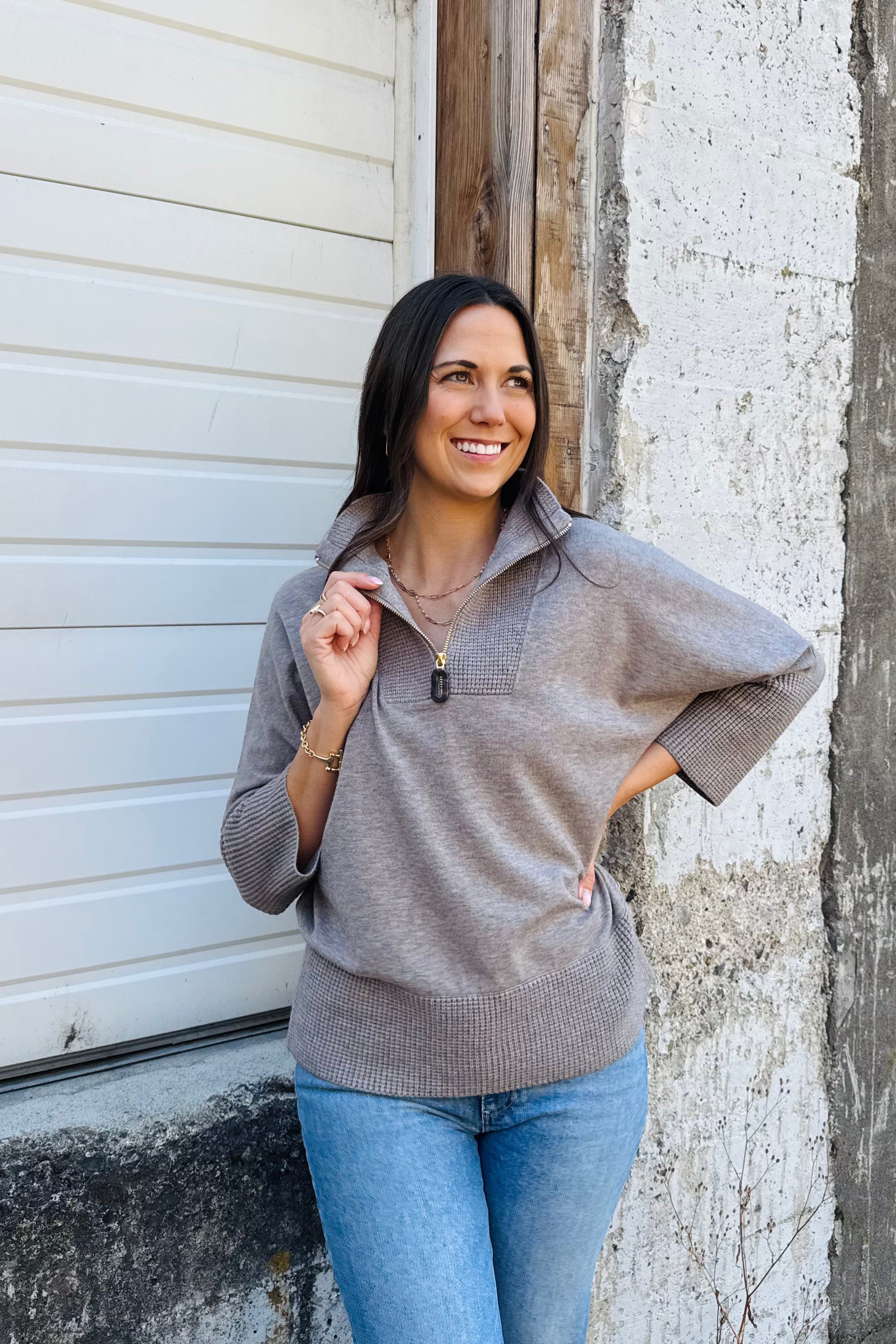 Funnel-Neck With Zipper
