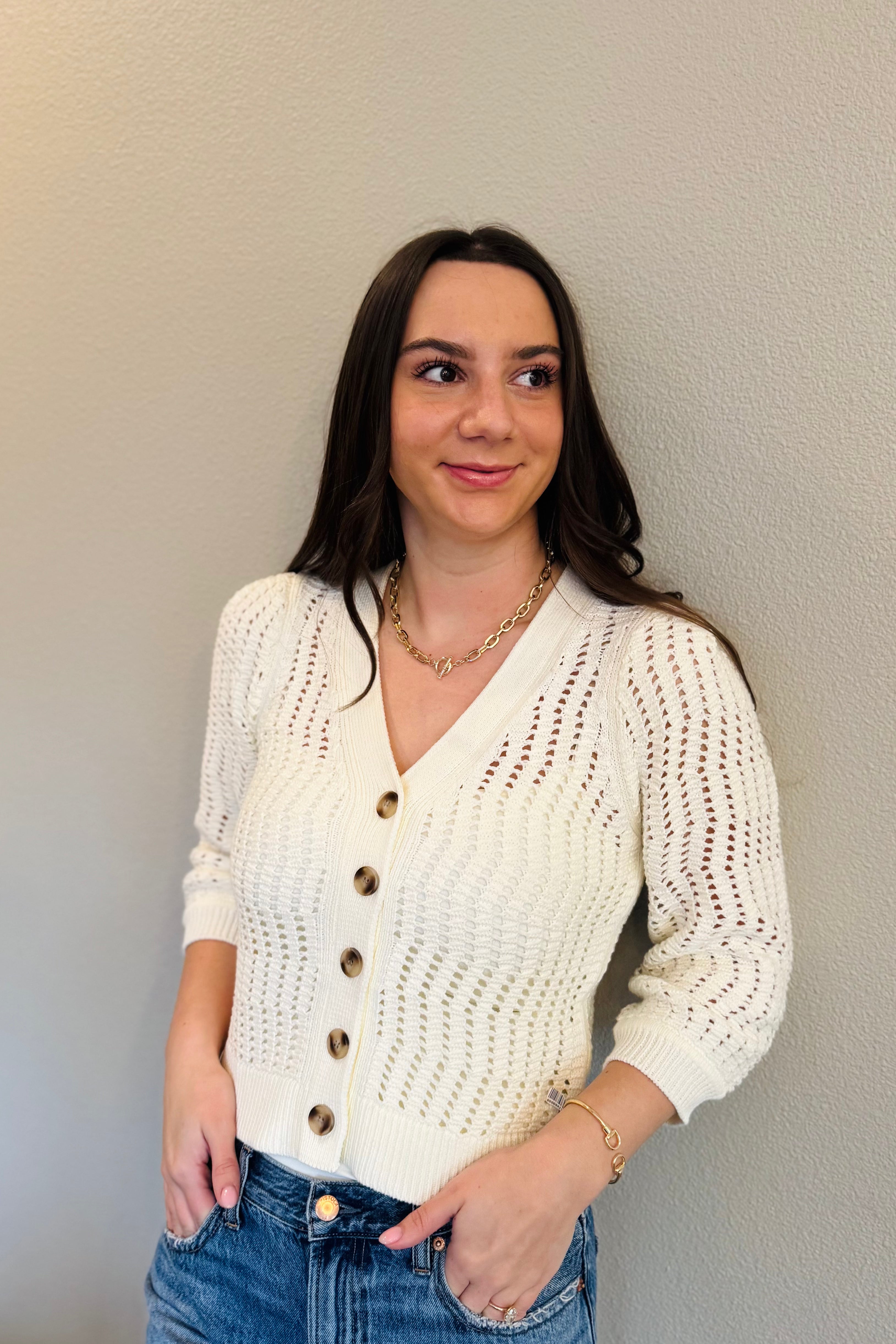 Giada S/S Button Down Top