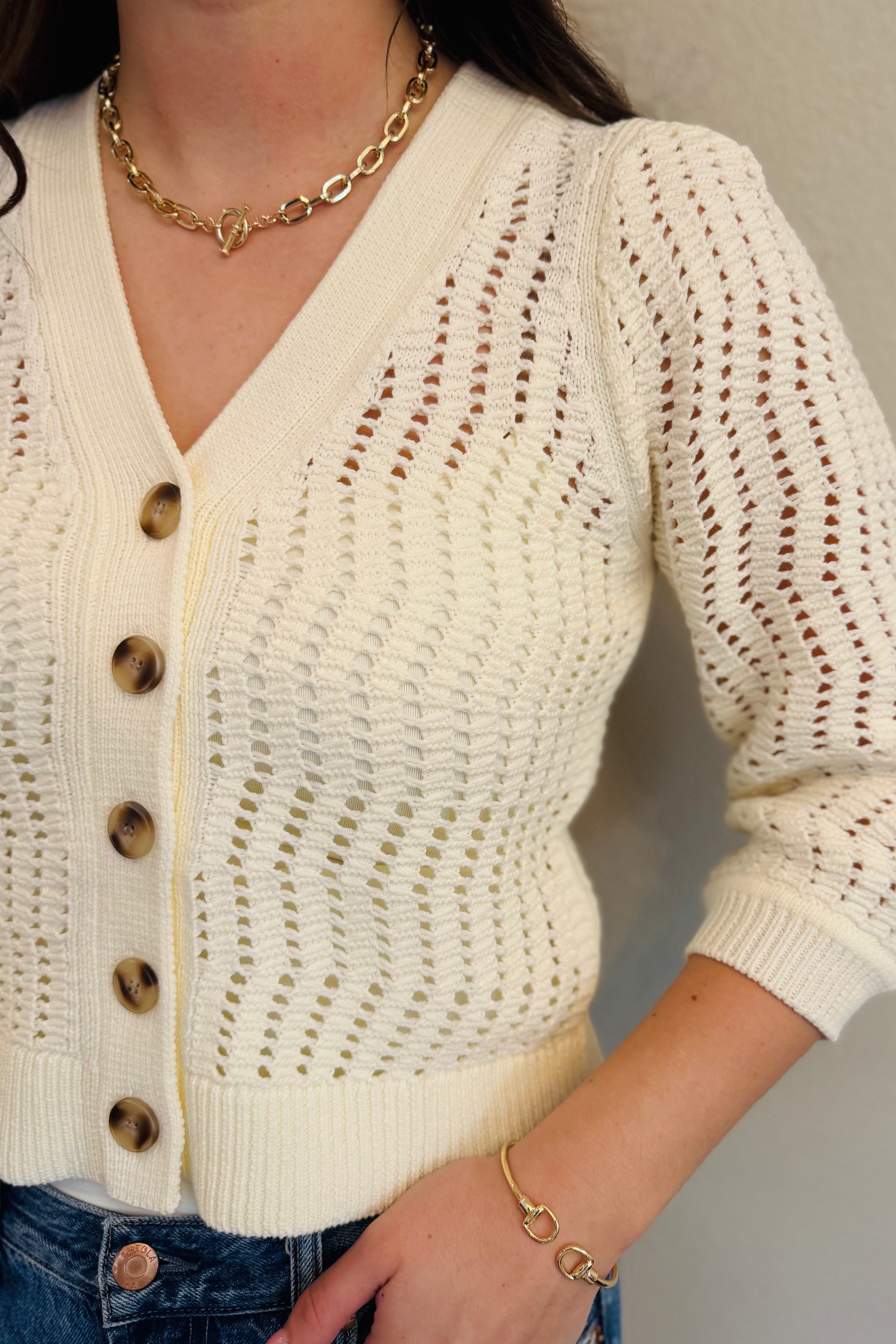 Giada S/S Button Down Top