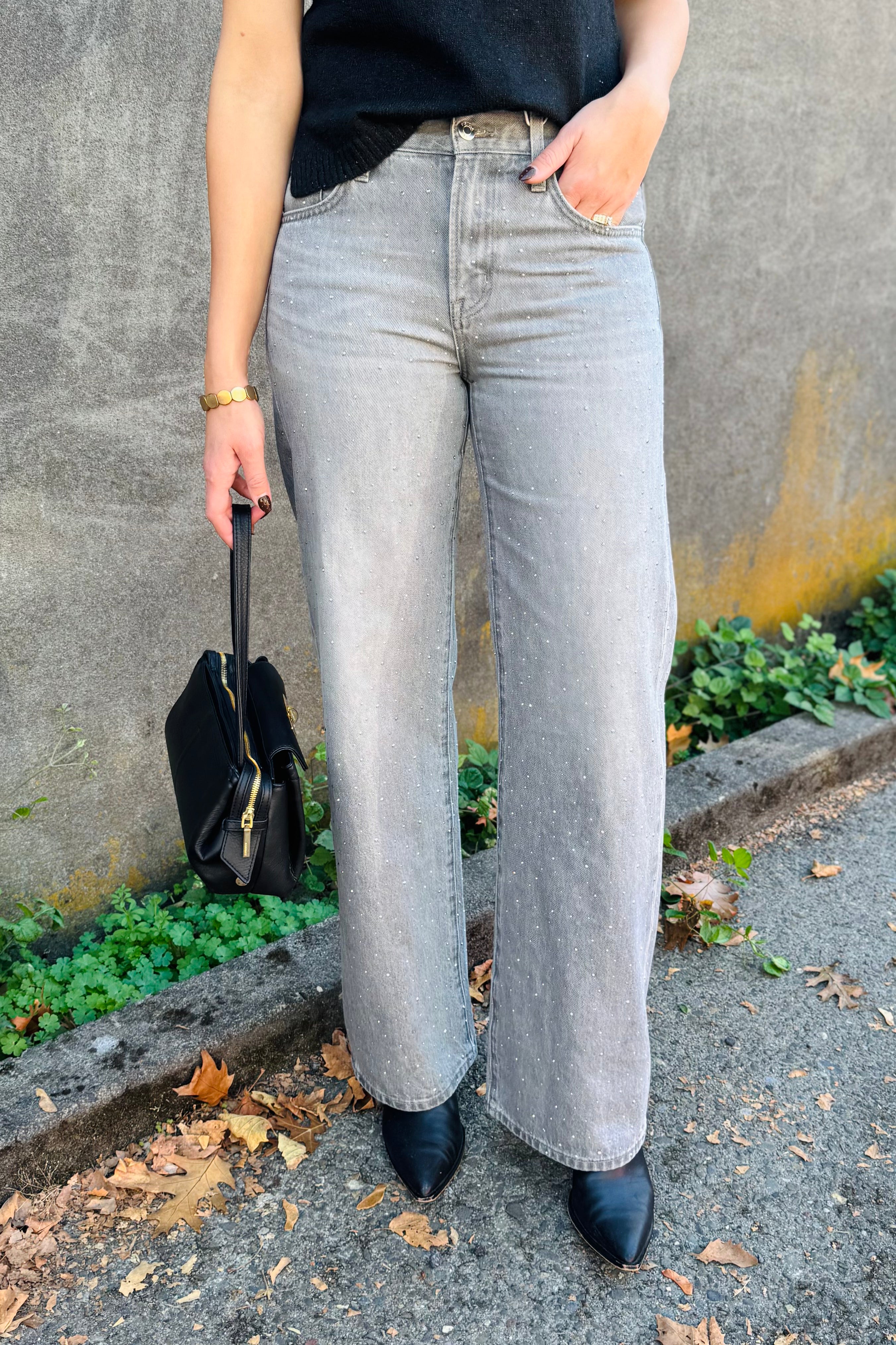 Harlowe Relaxed Baggy Jean - Orion