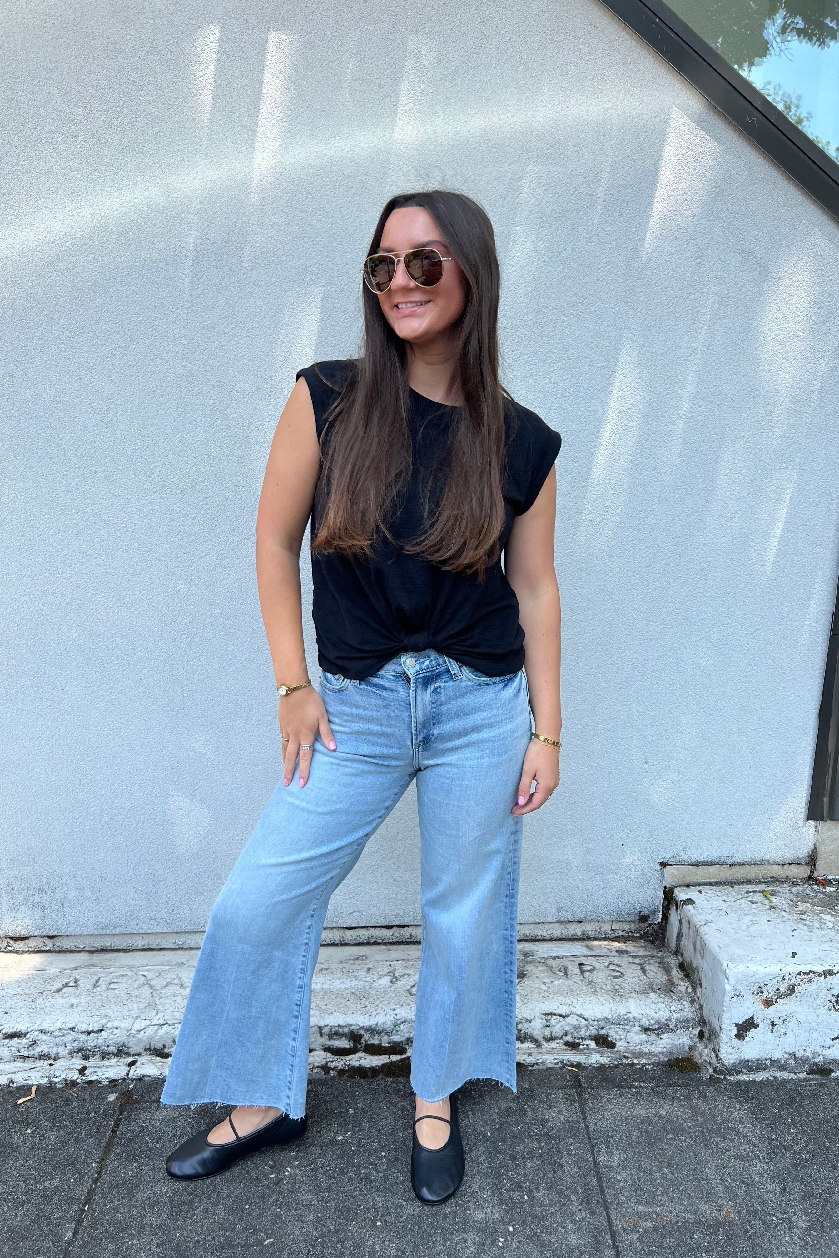 Knotted Muscle Tee - Black