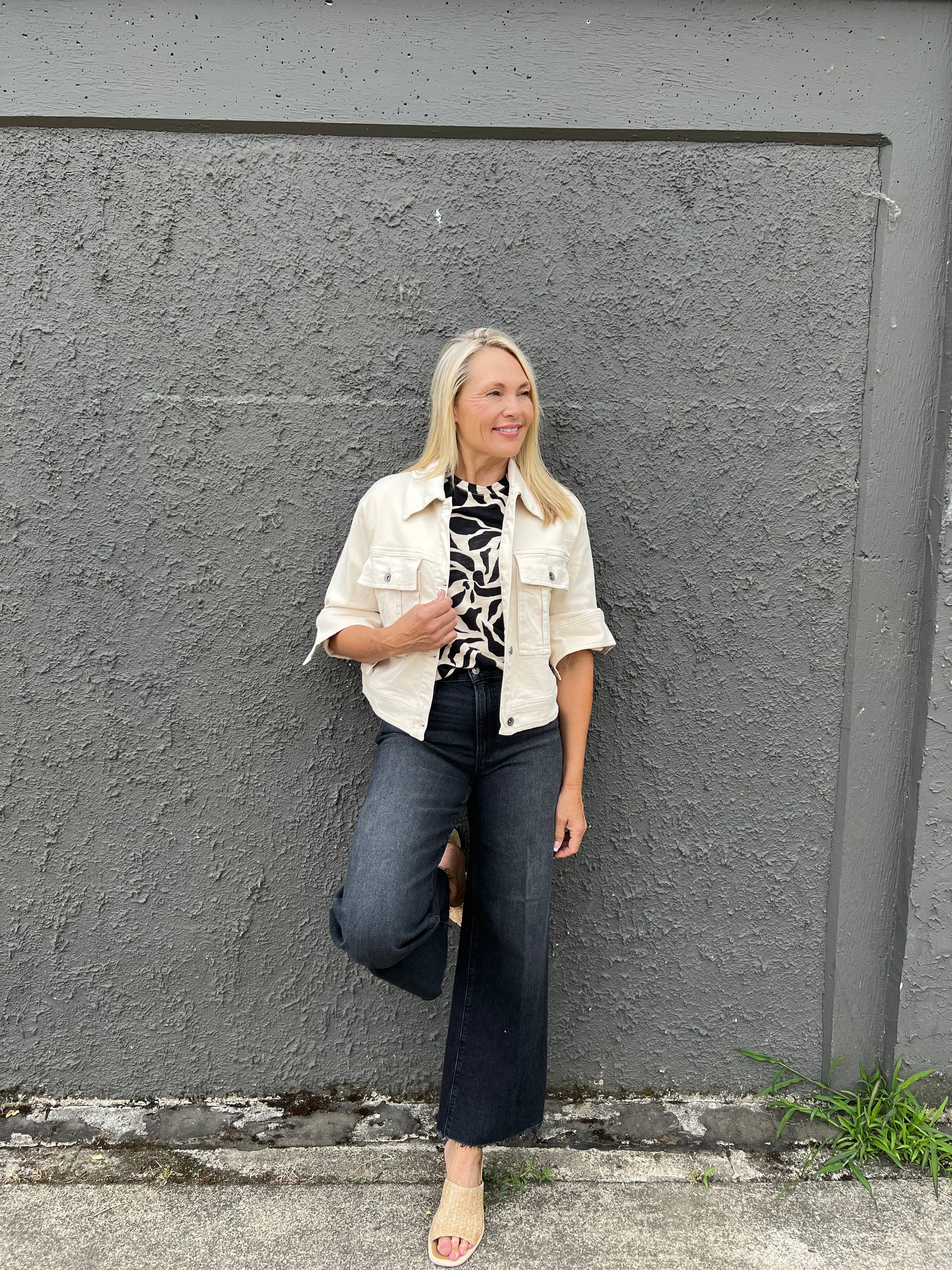 Anessa 31" w/ Raw Hem