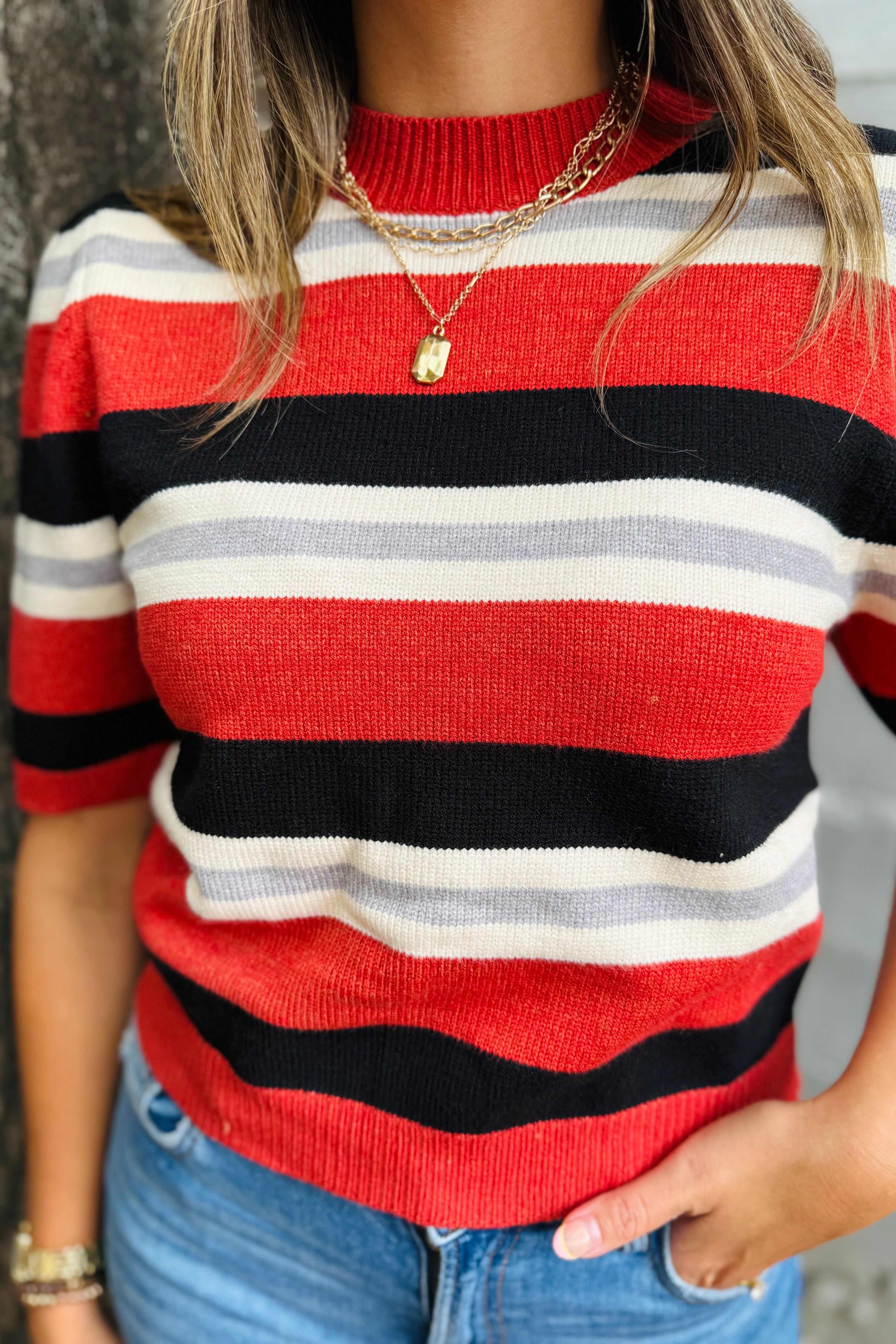 Fall Stripe Top