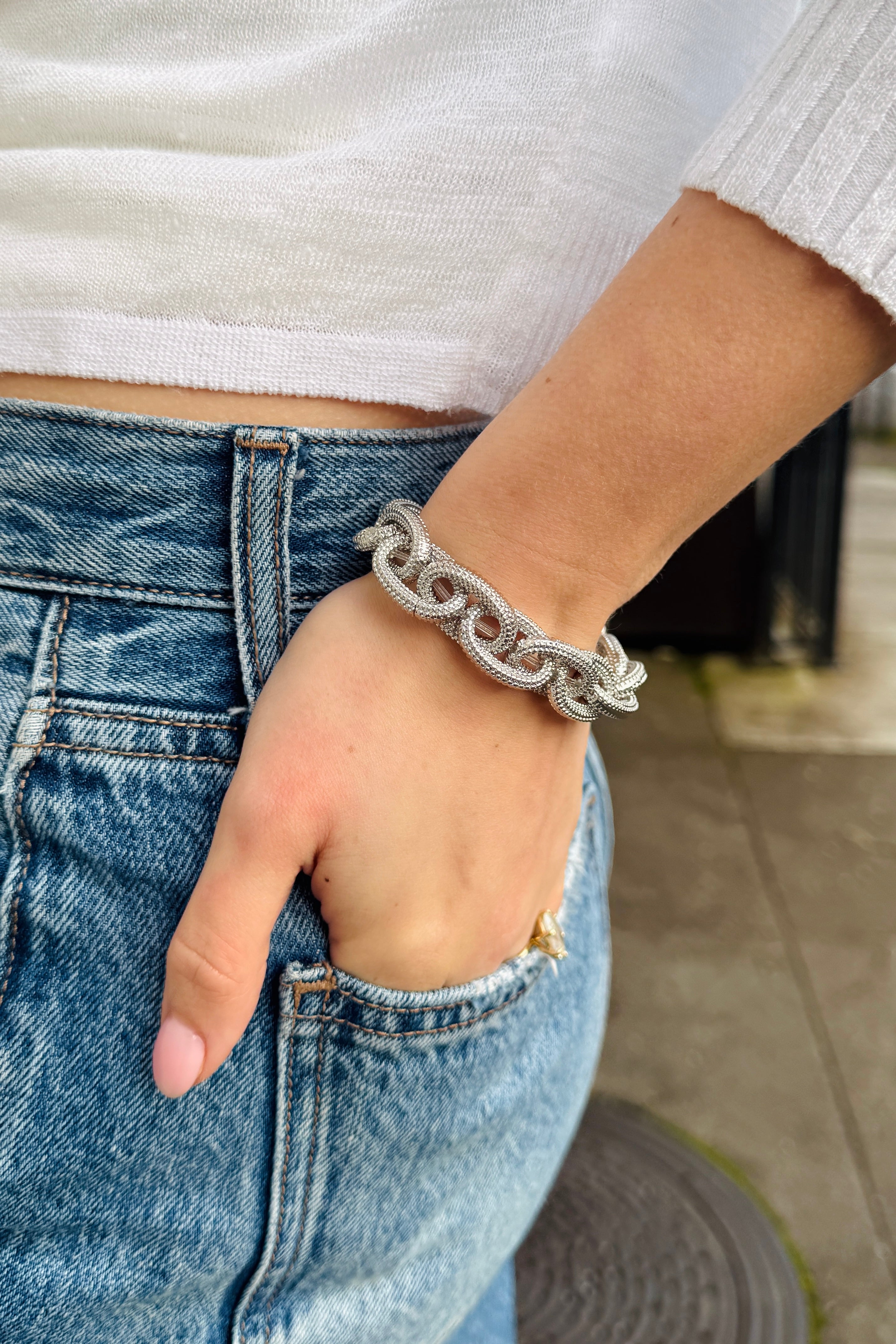 Chloe Bracelet-Silver