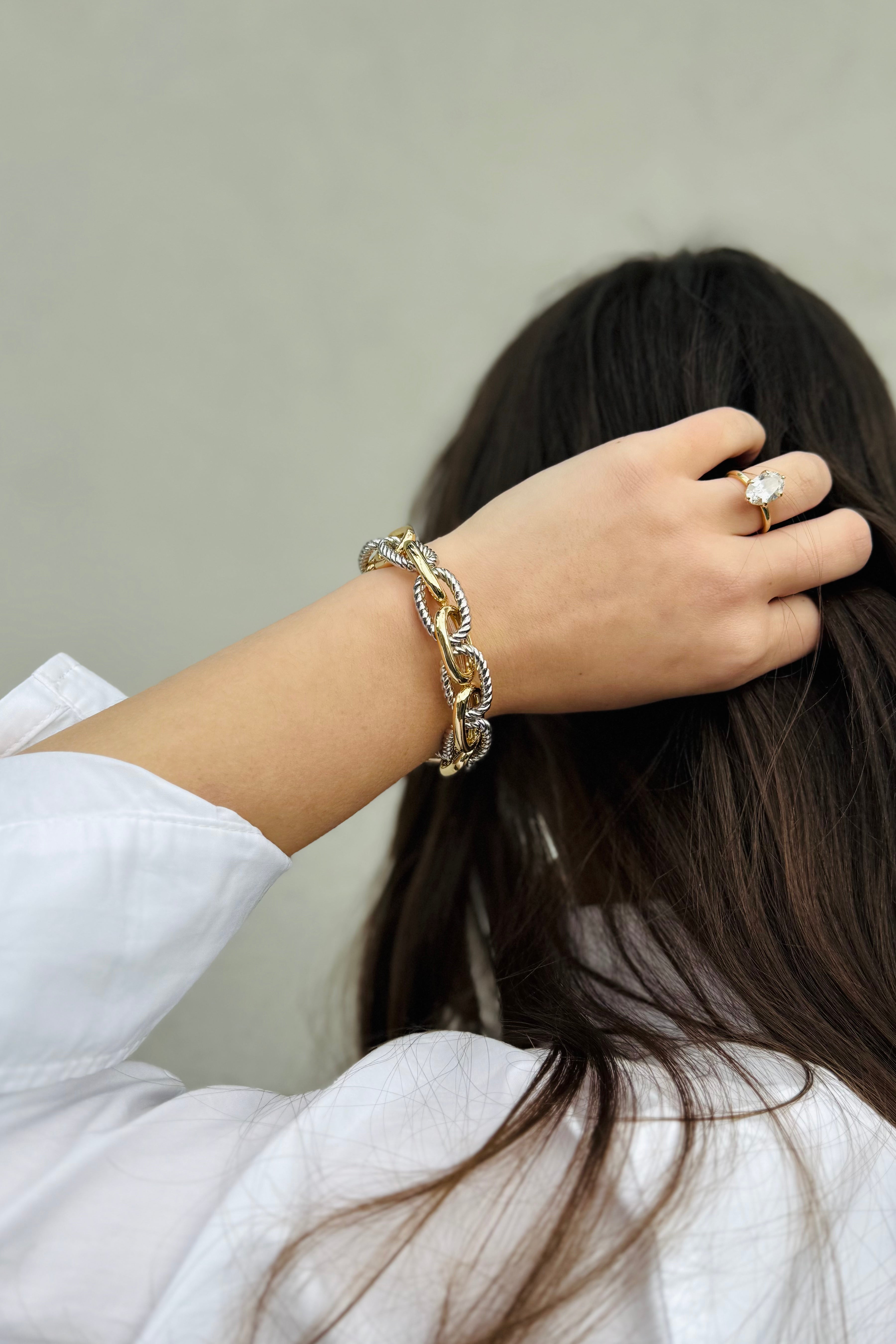 Chloe Bracelet-Two Toned