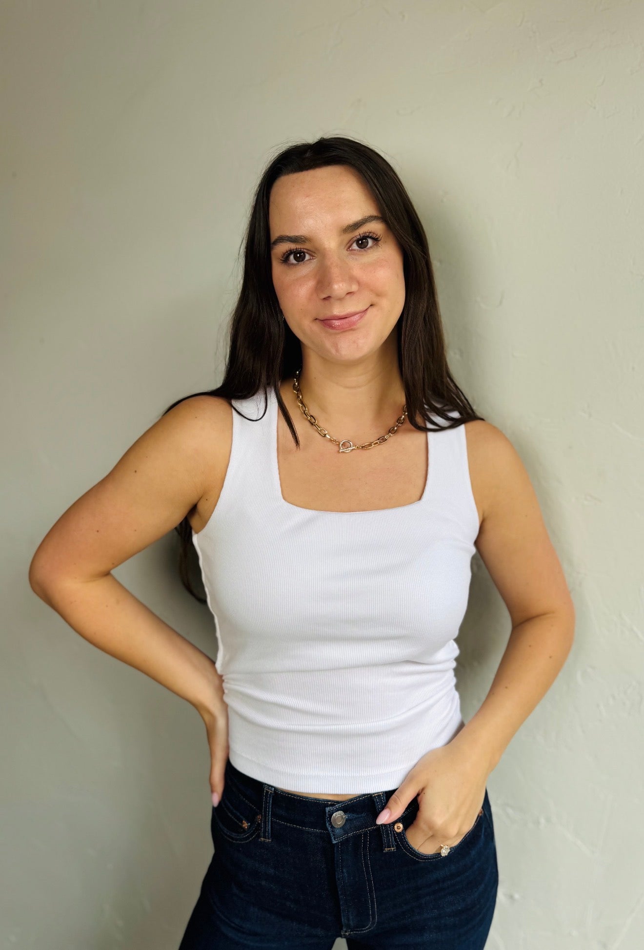 Maribel Square Neck Tank