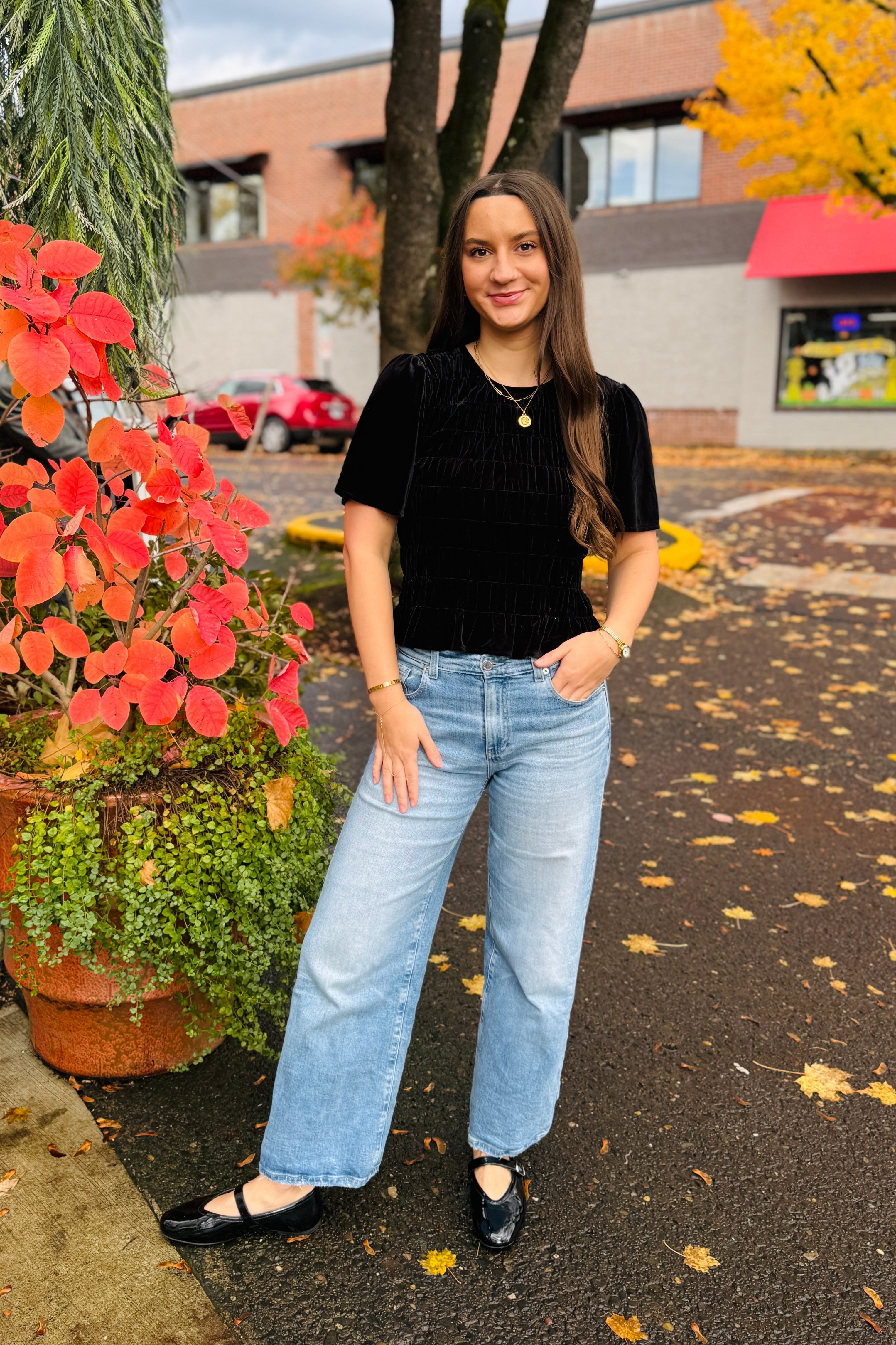 We Belong Velvet Top