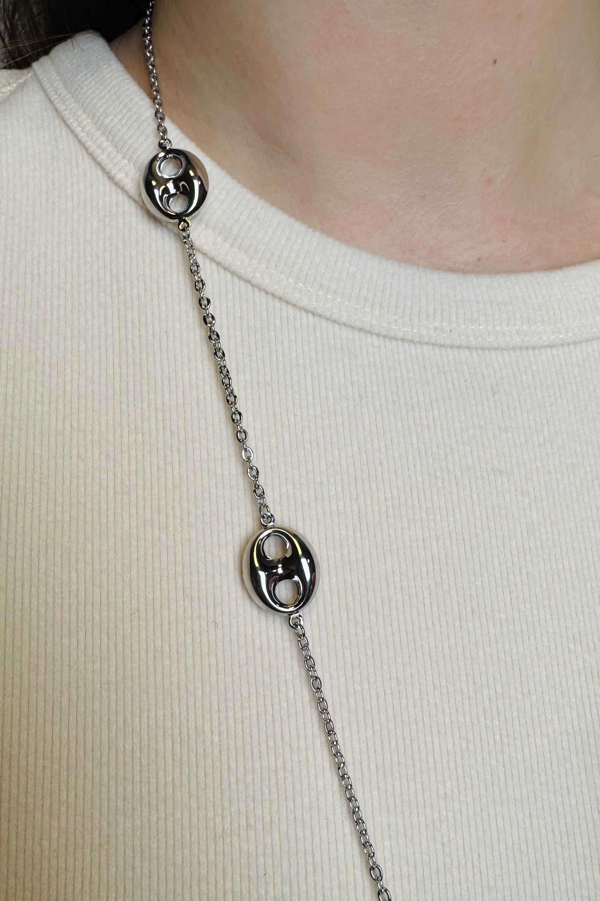 Katie Necklace - Silver