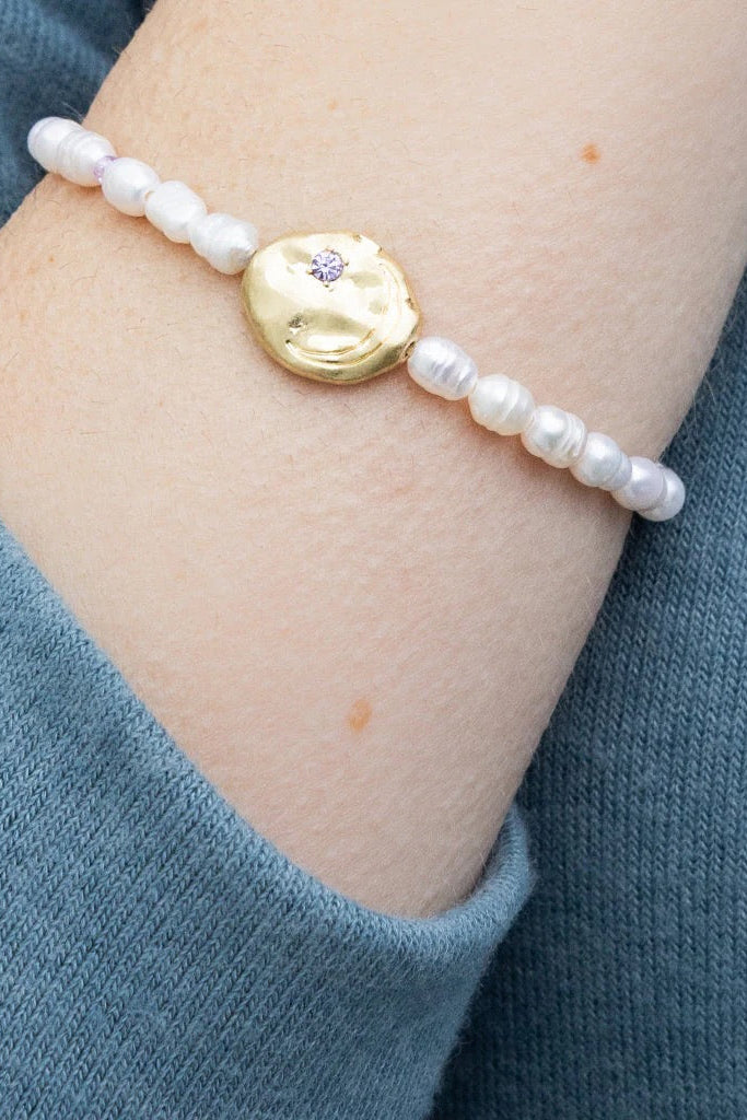 Pearl Affirmation Bracelet