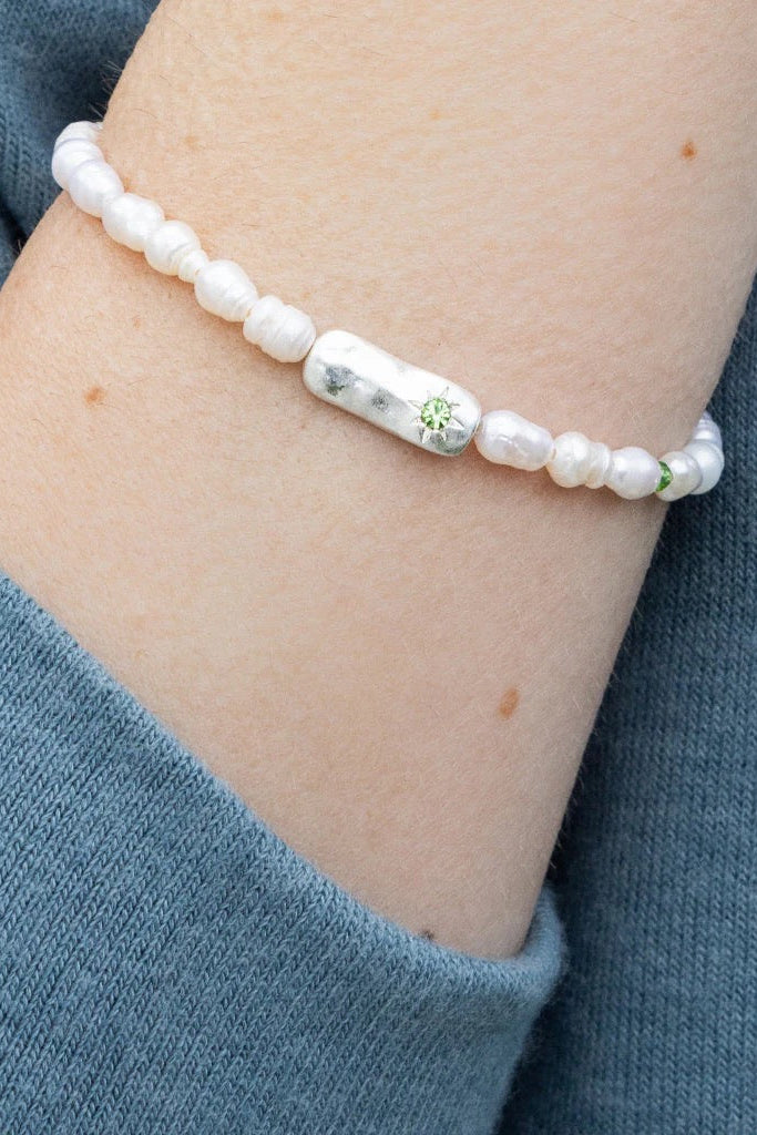 Pearl Affirmation Bracelet