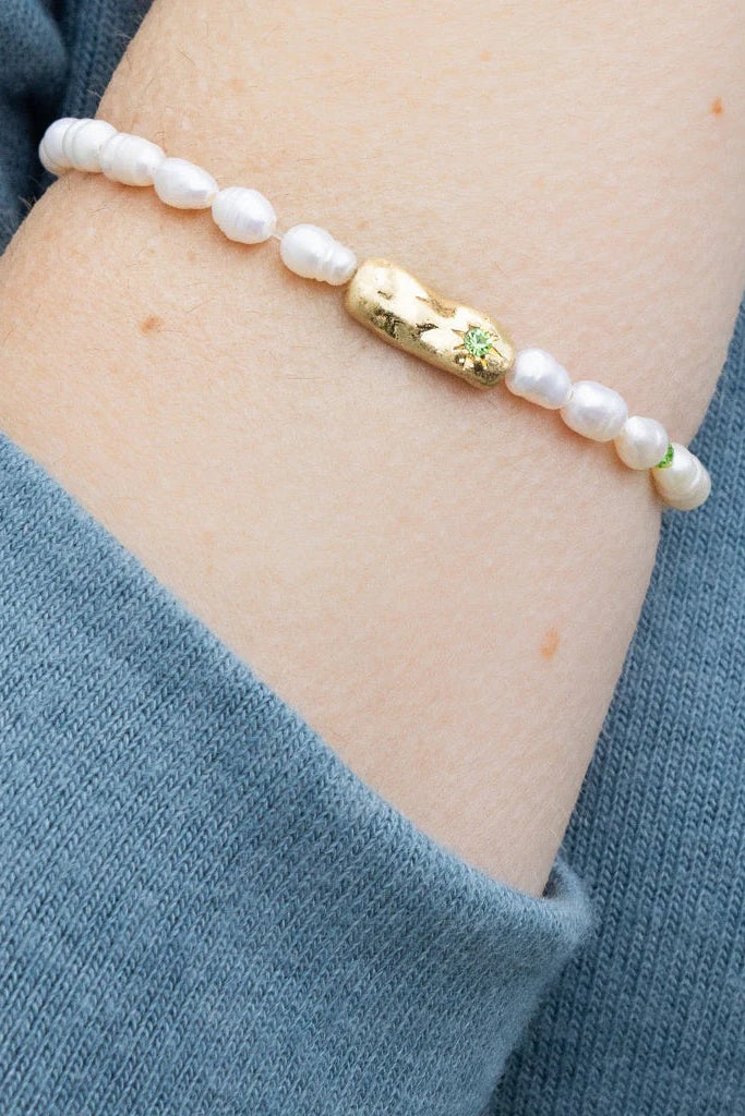 Pearl Affirmation Bracelet
