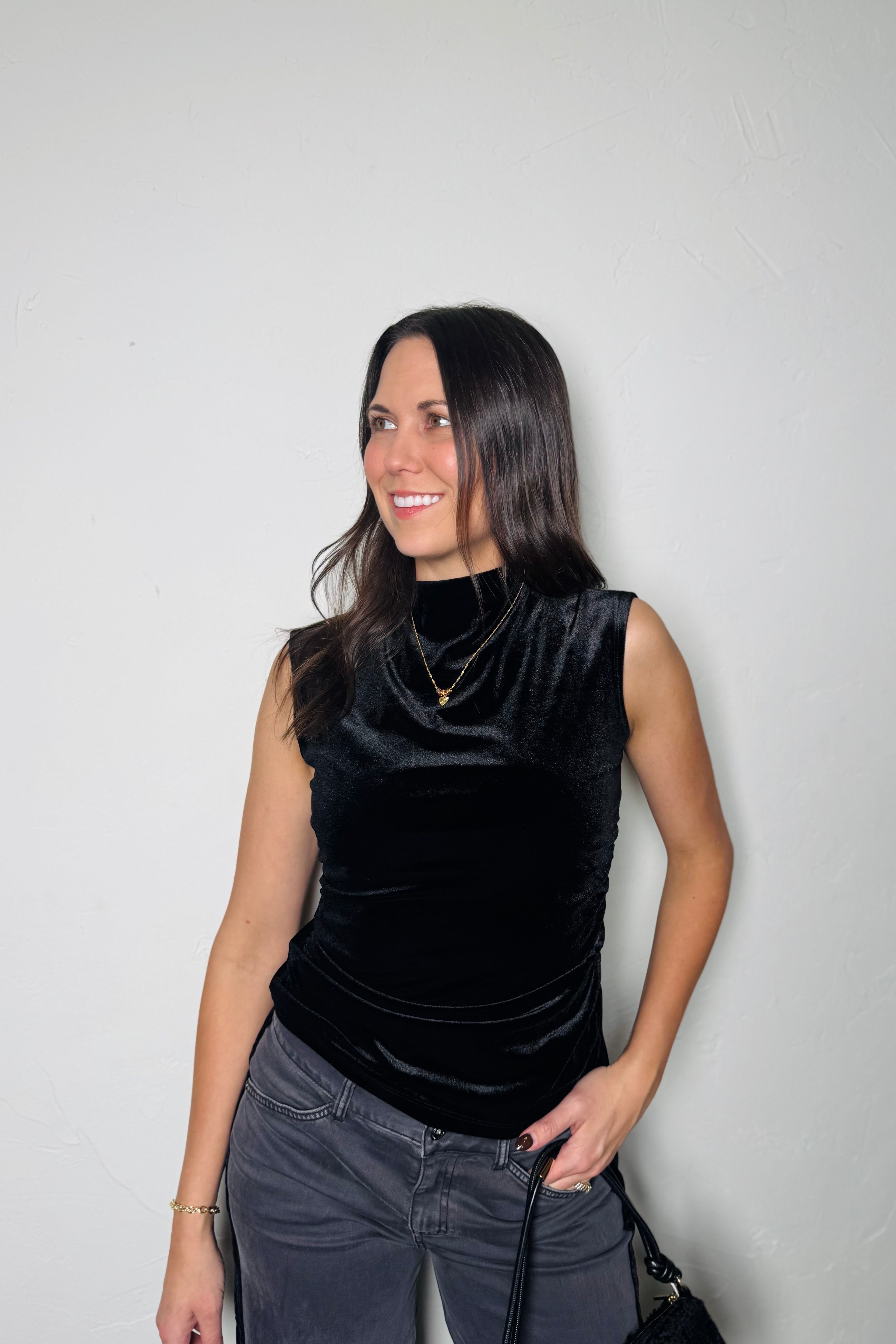 Jean Sleeveless Top