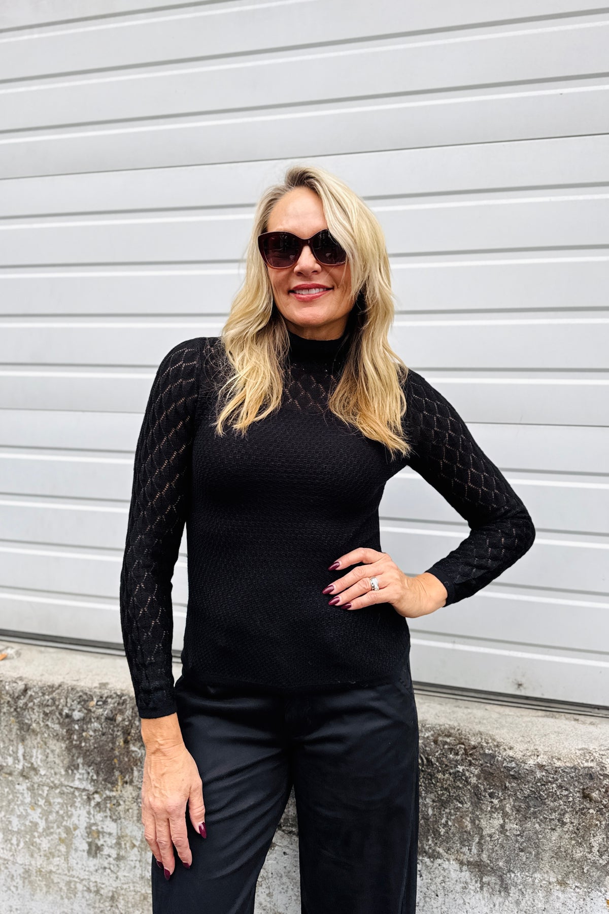 Knit Lace Sweater