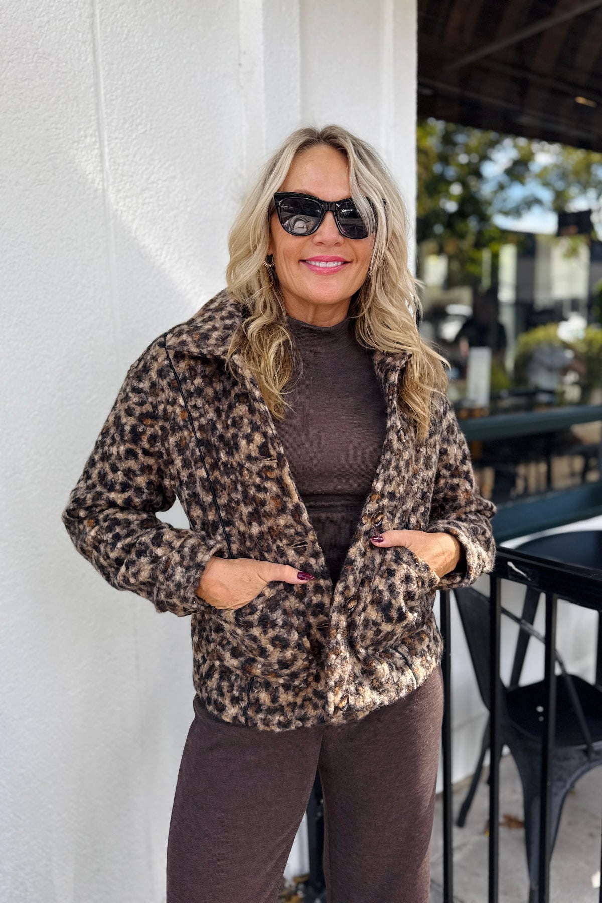 L/S Button Front Coat