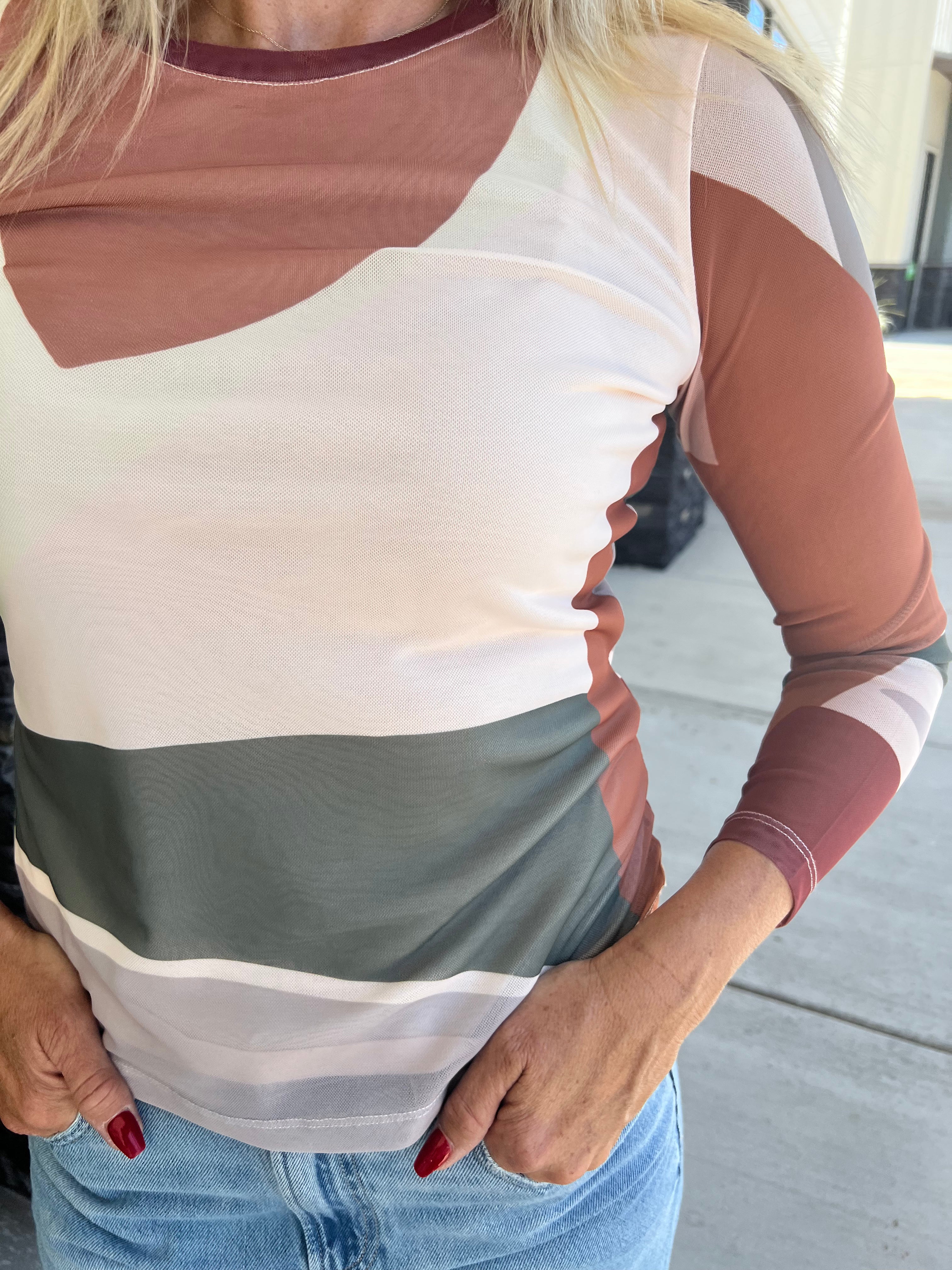 L/S Perfect Mesh Tee