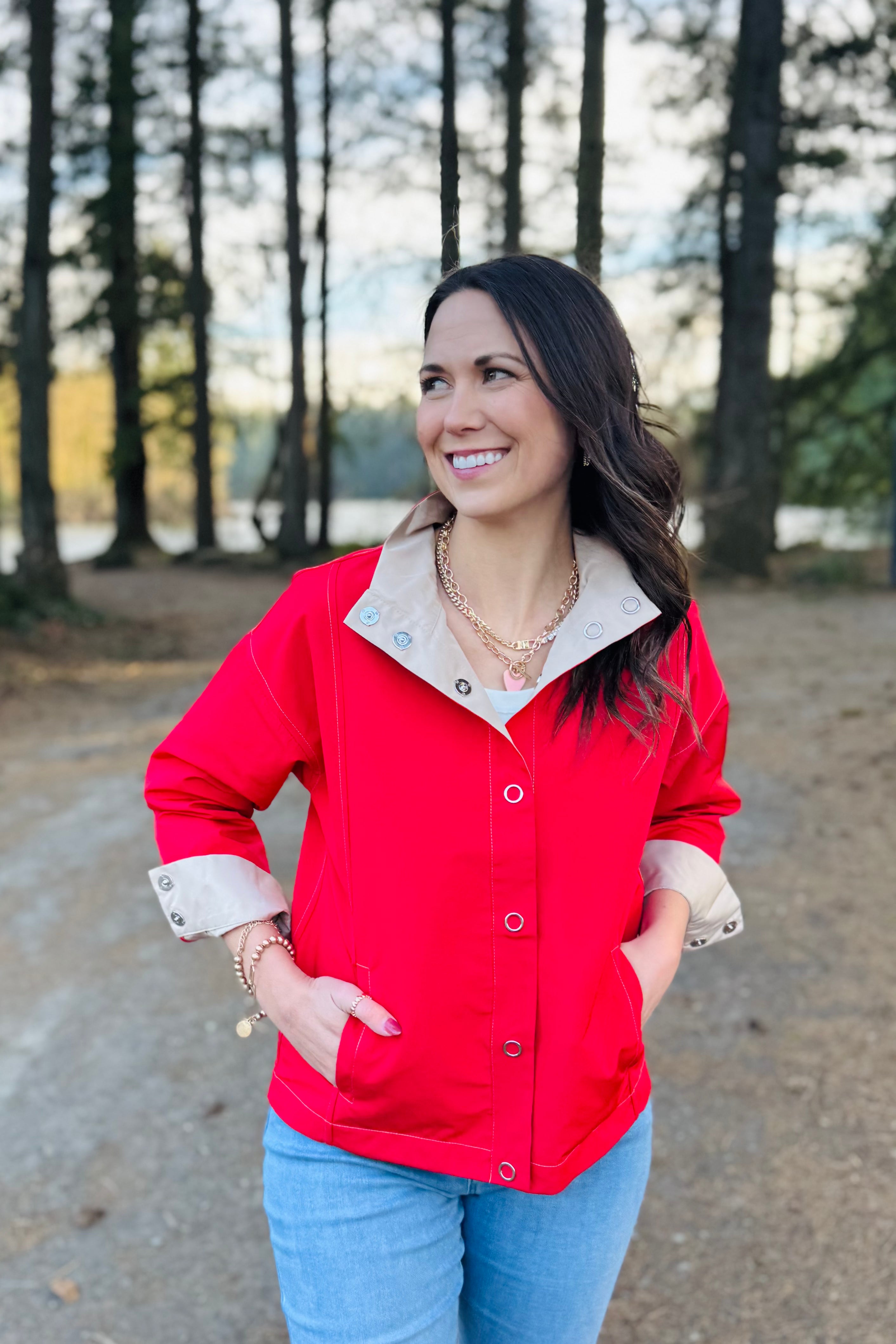 L/S Snap Reversible Jacket