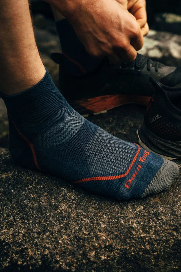 Light Hiker Quarter Lightweight Hiking Socks - Taupe
